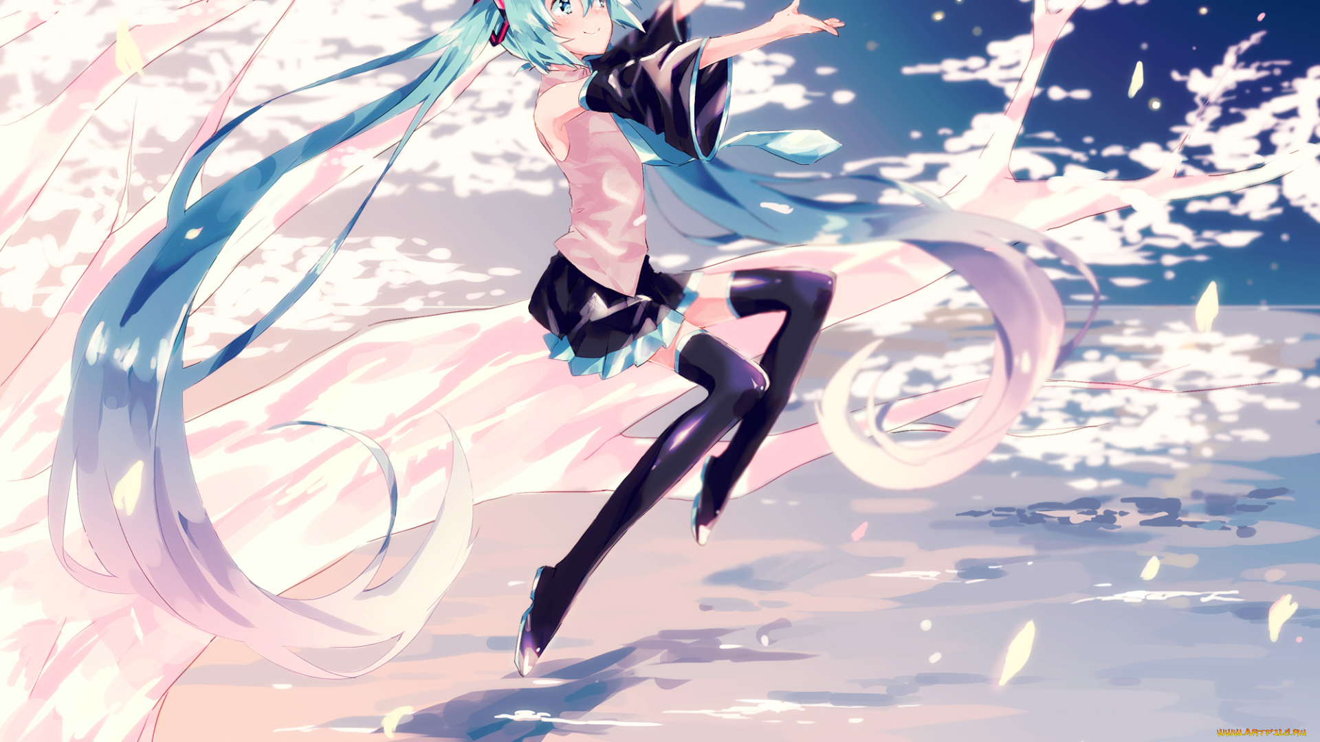 аниме, vocaloid, hatsune, miku