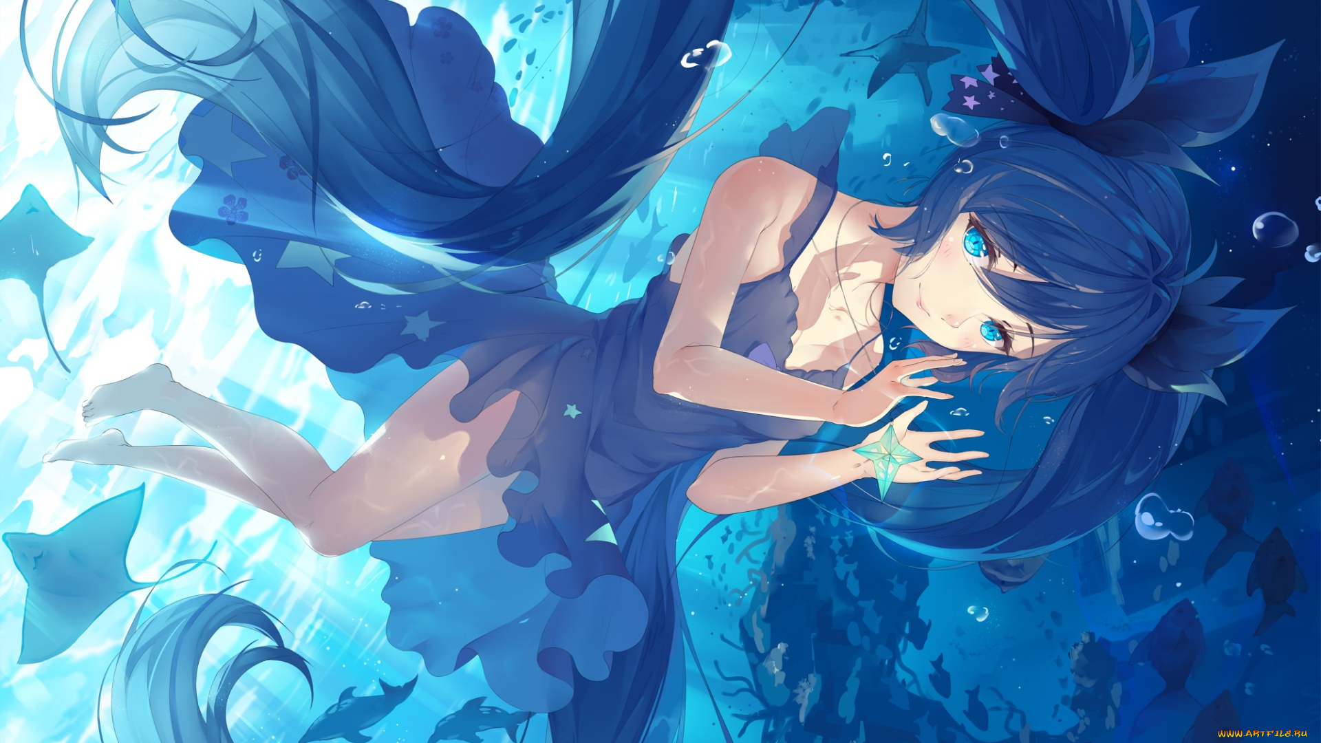 аниме, vocaloid, hatsune, miku, baisi, shaonian