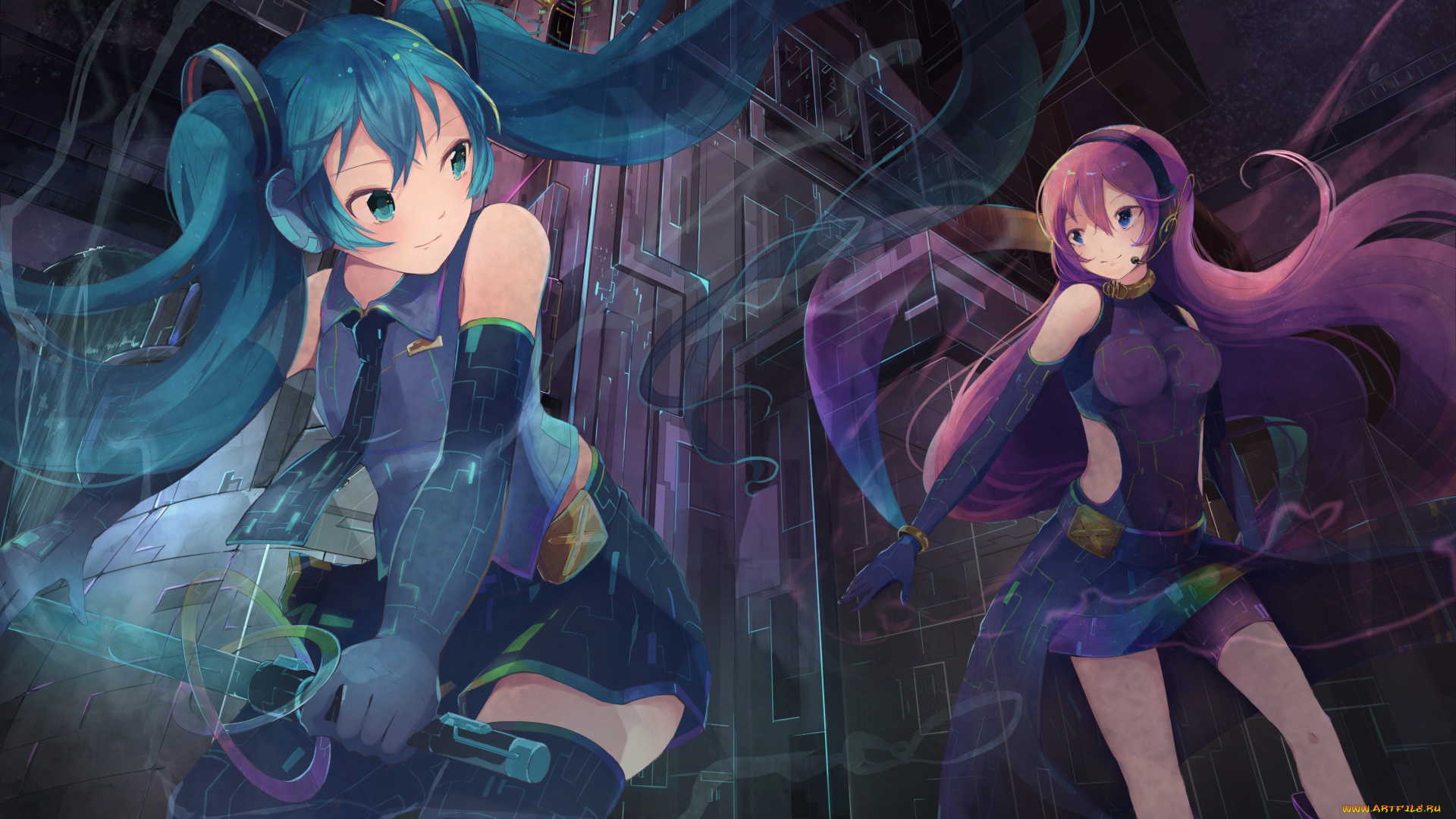 аниме, vocaloid, вокалоид