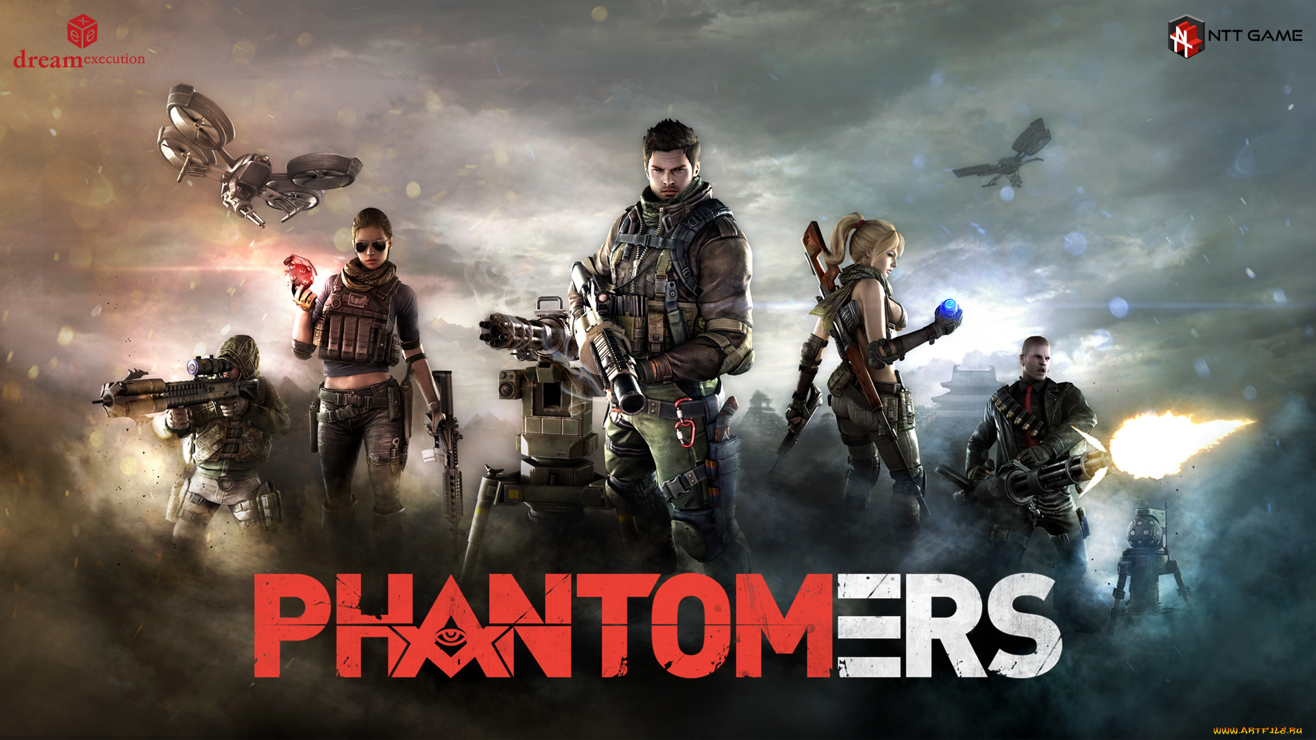 phantomers, видео, игры, -, phantomers, шутер, онлайн, action