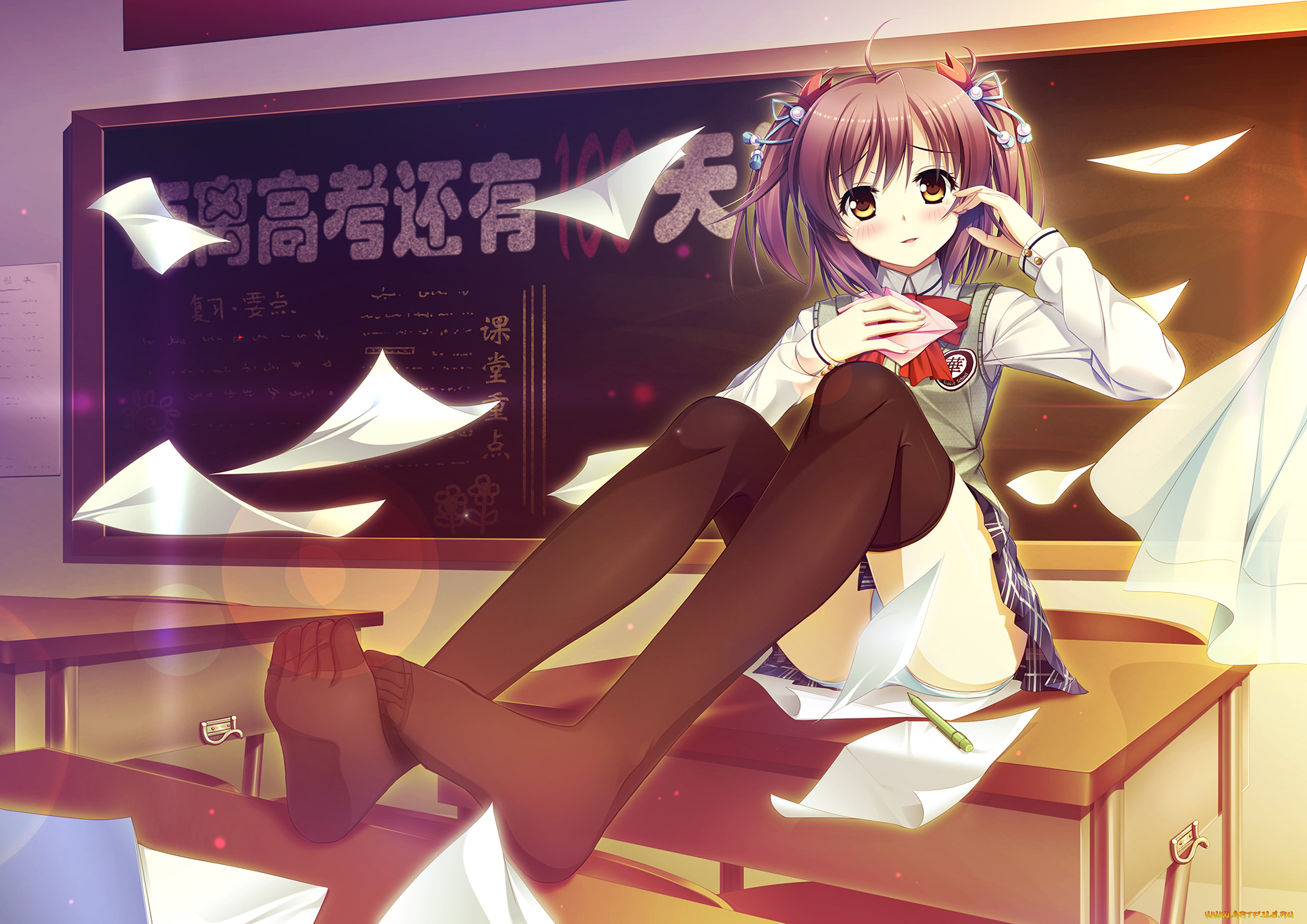 аниме, unknown, , другое, класс, девушка, 33paradox