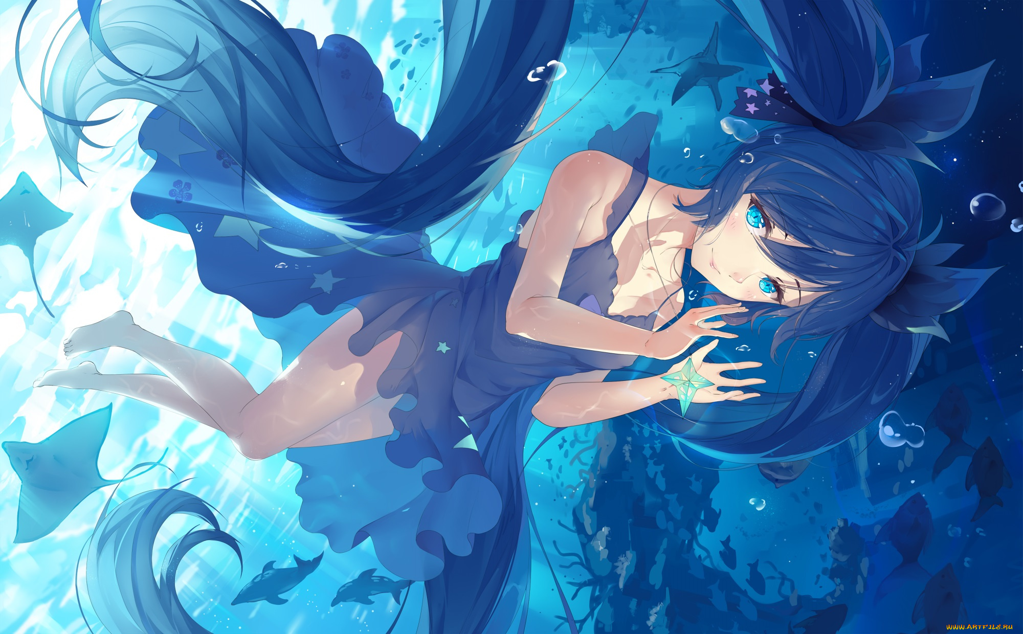 аниме, vocaloid, hatsune, miku, baisi, shaonian