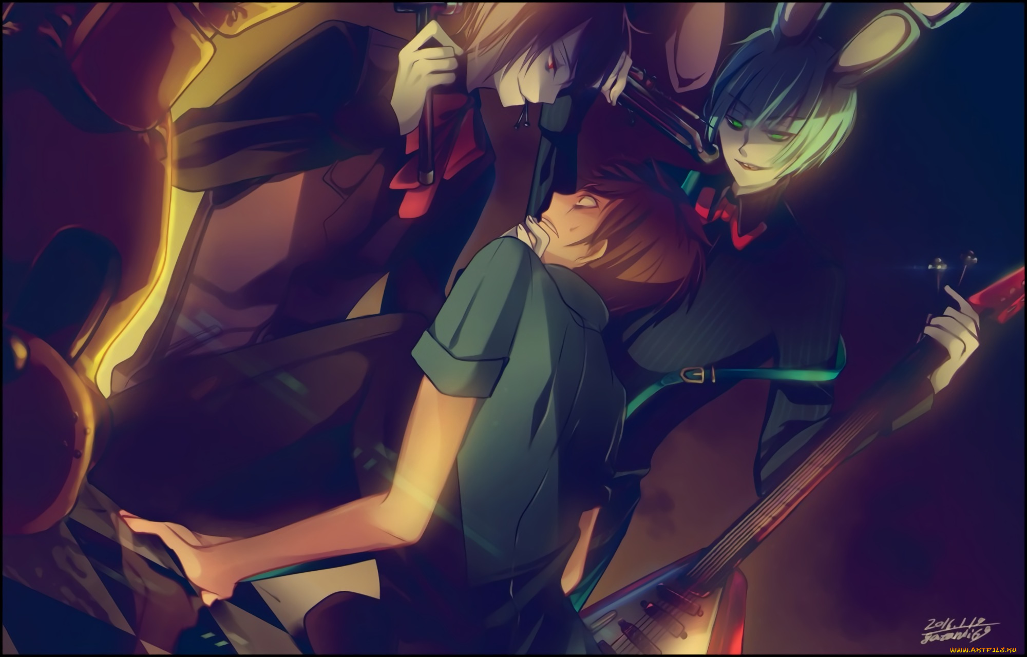 аниме, музыка, bonnie, five, nights, at, freddy's, toy, gatanii69