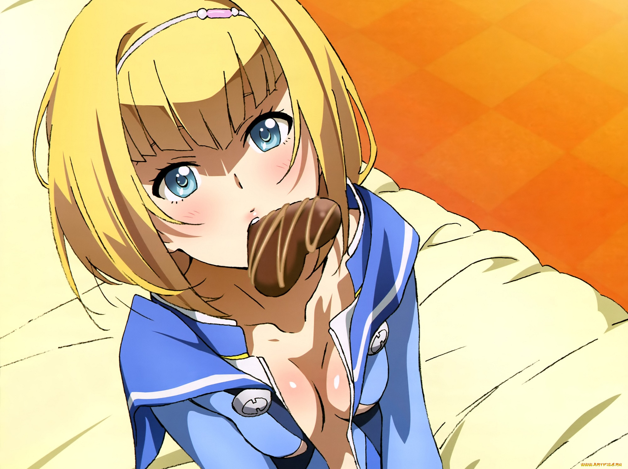 аниме, heavy, object, девушка