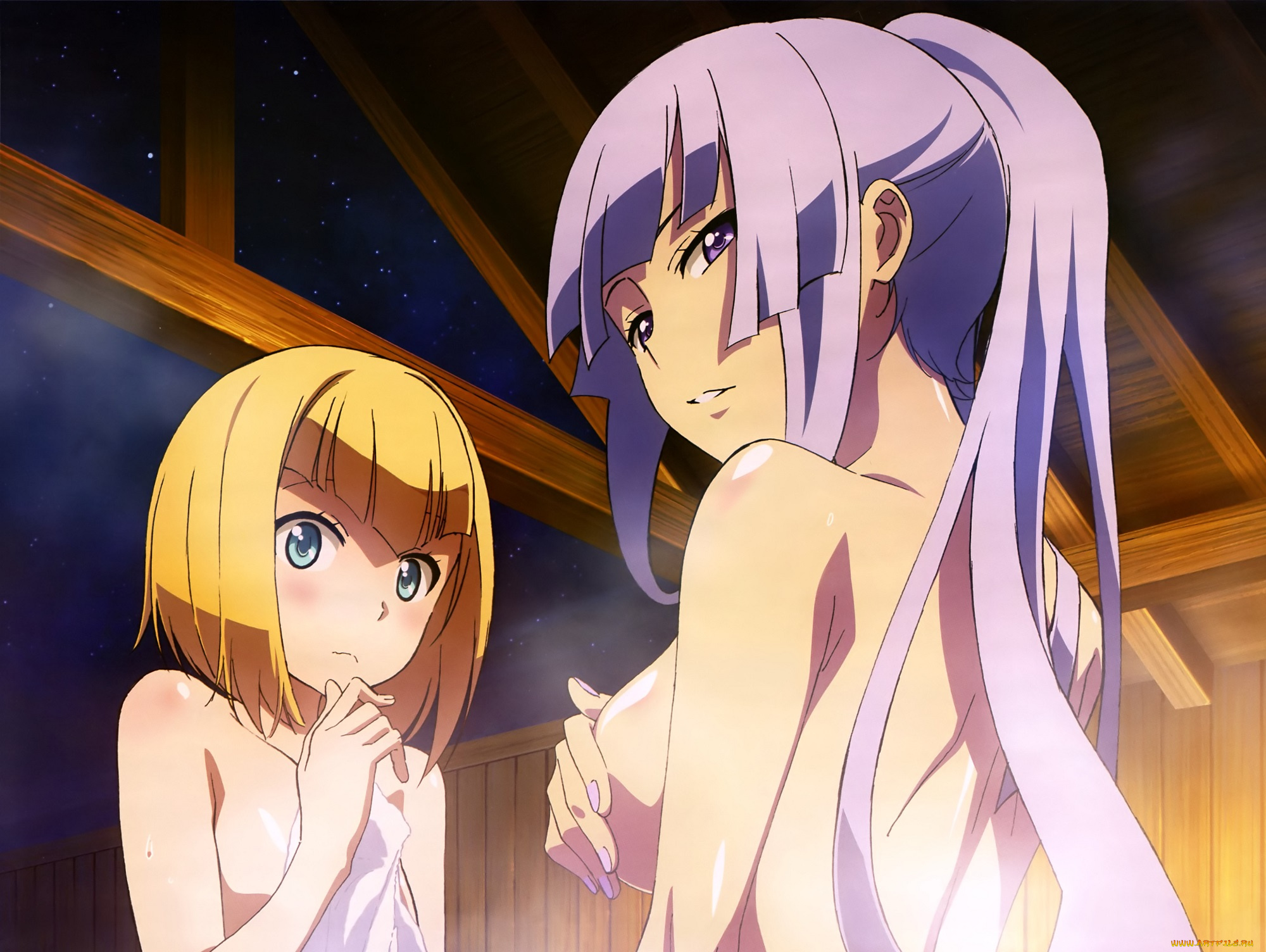 аниме, heavy, object, девушки