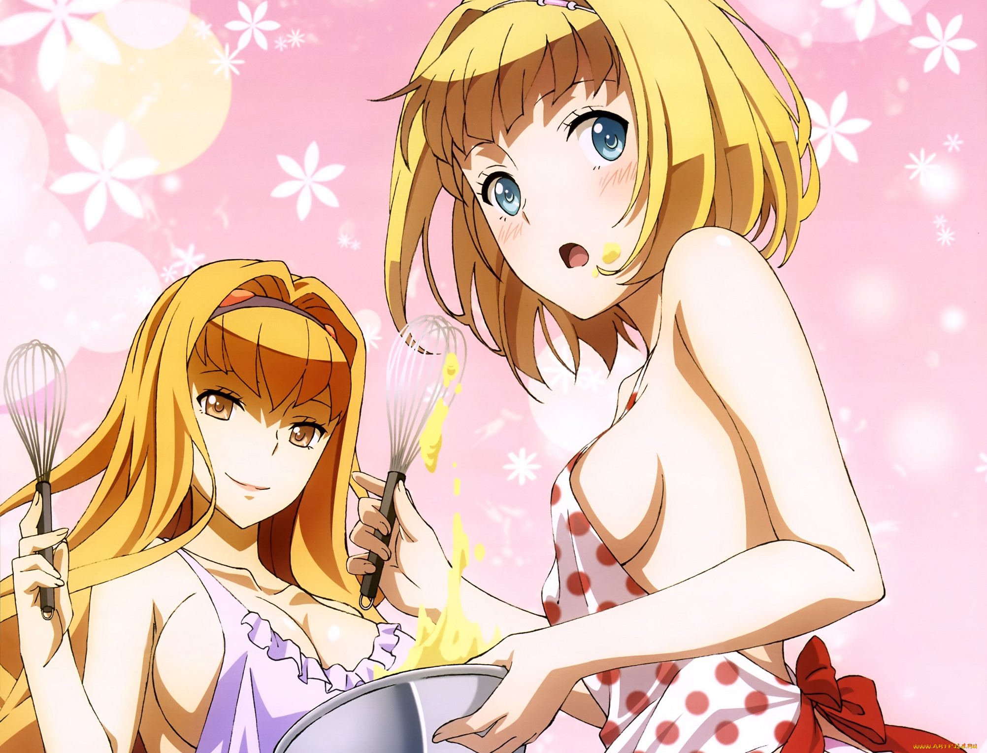 аниме, heavy, object, девушки