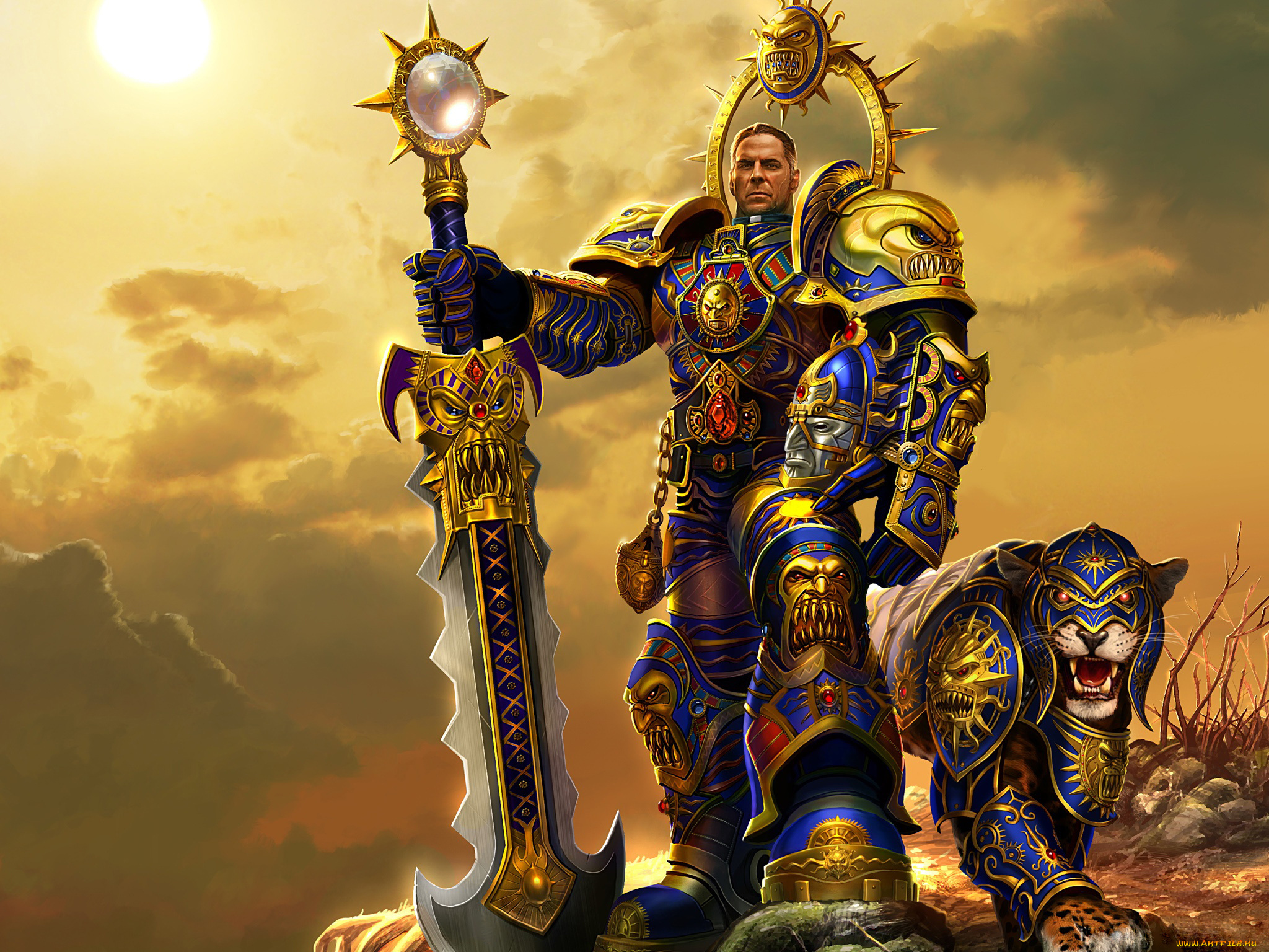 видео, игры, juggernaut, cain, marko, игра, рыцарь, доспехи, тигр, фентези