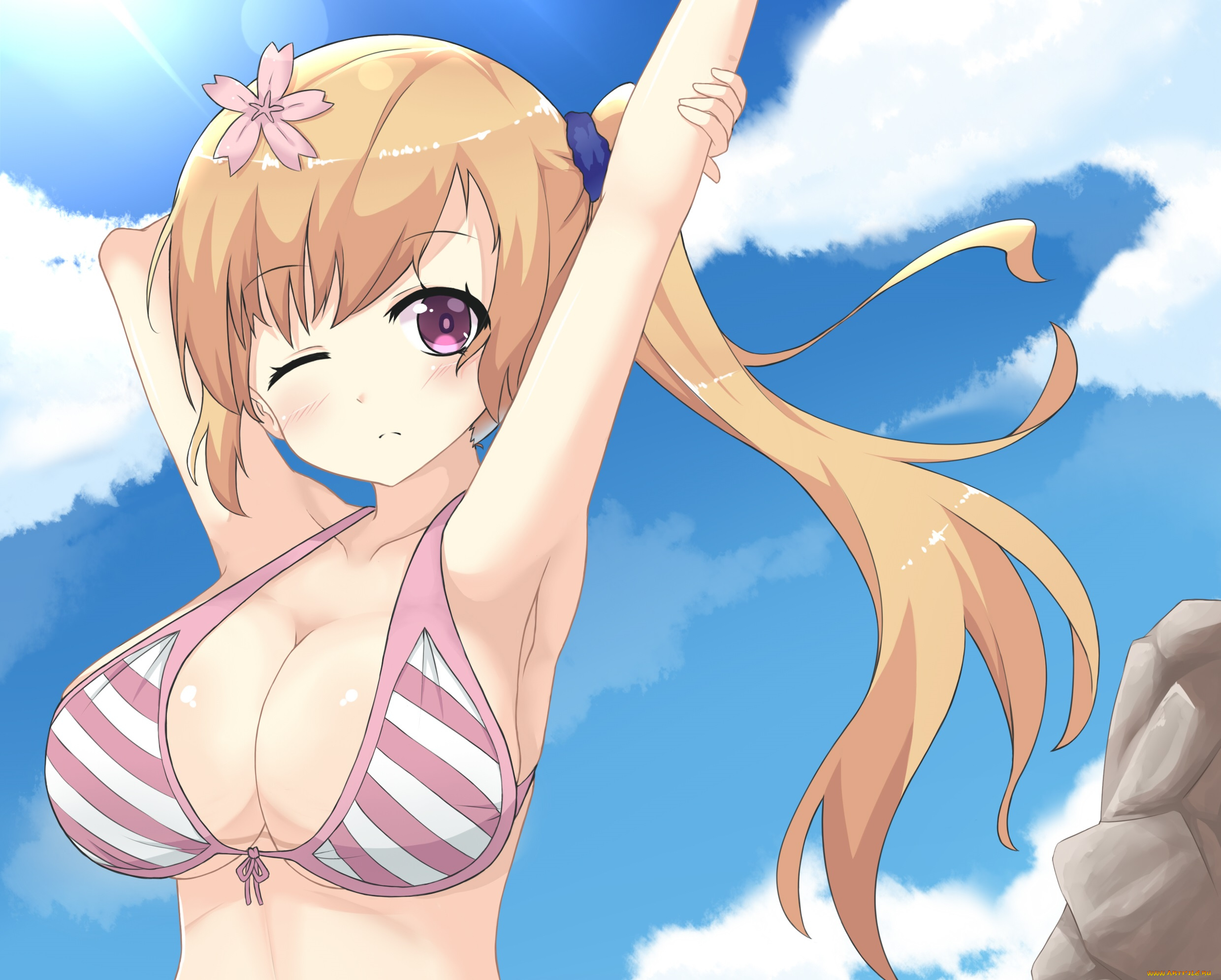 аниме, musaigen, no, phantom, world, девушка