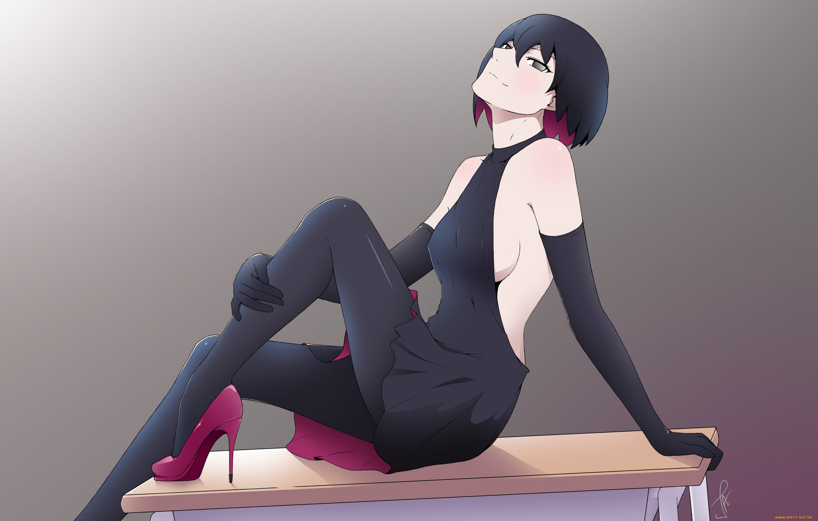 аниме, bakemonogatari, owarimonogatari, oshino, ougi, j, adsen