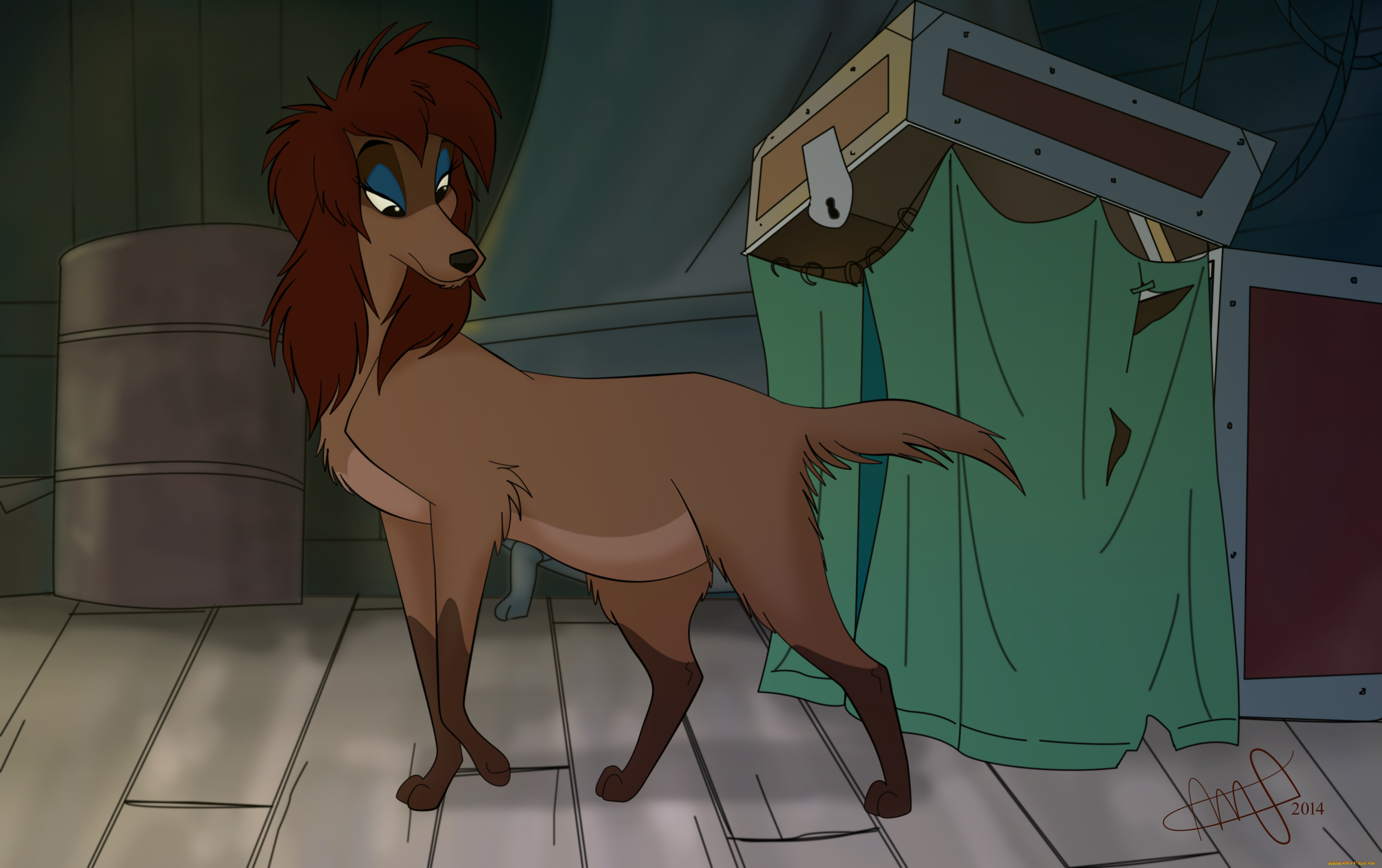 рисованное, животные, , собаки, друг, взгляд, собака