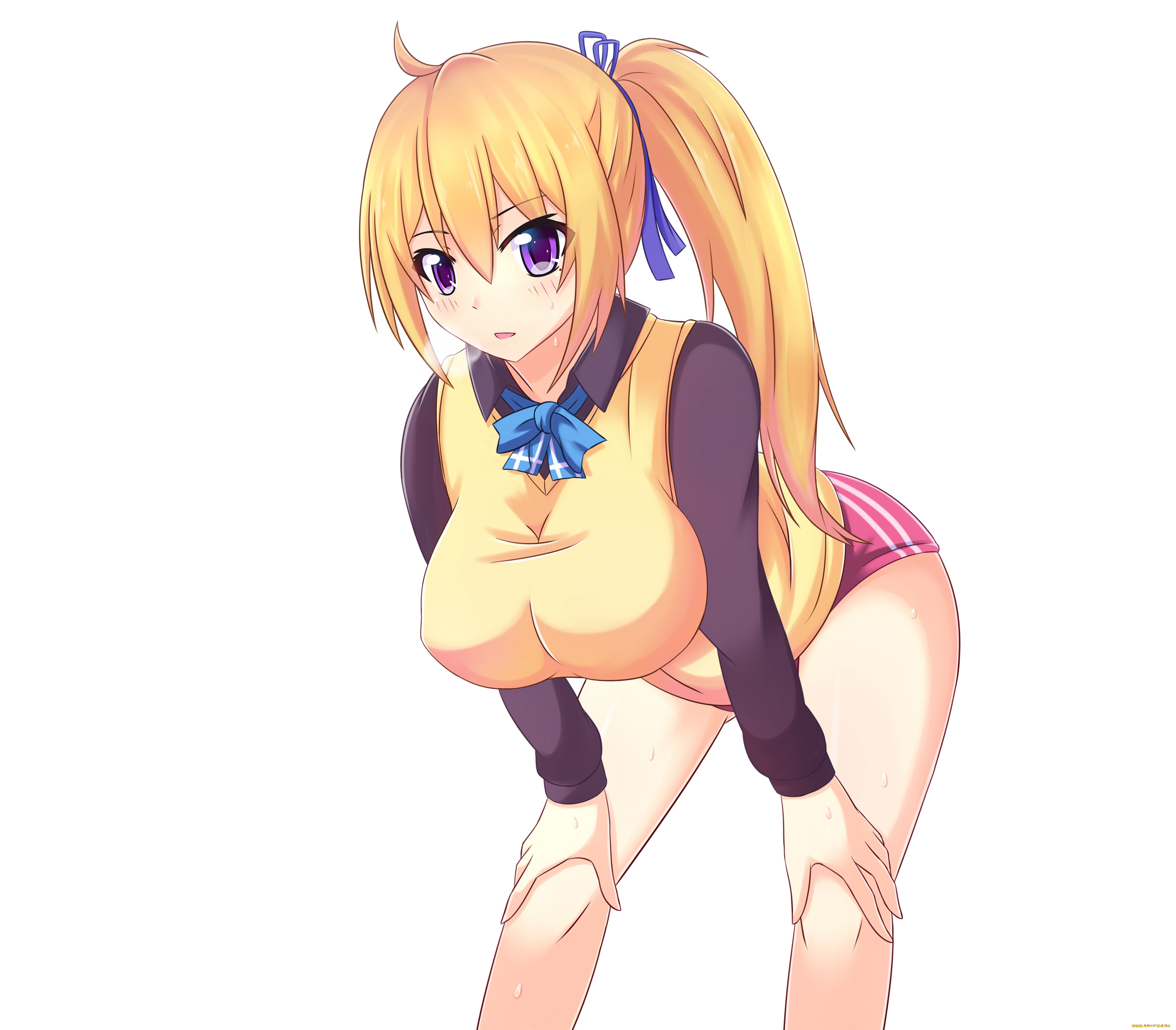 аниме, musaigen, no, phantom, world, девушка