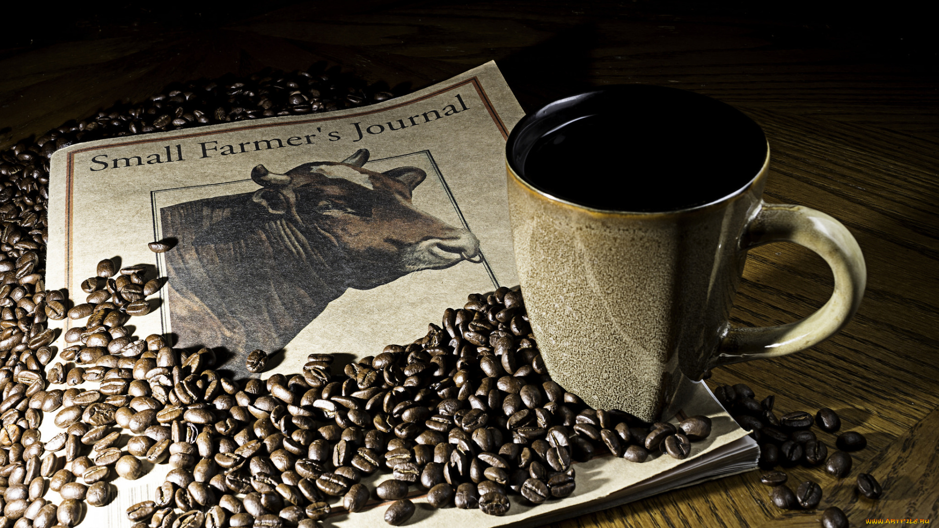 еда, кофе, , кофейные, зёрна, напиток, чашка