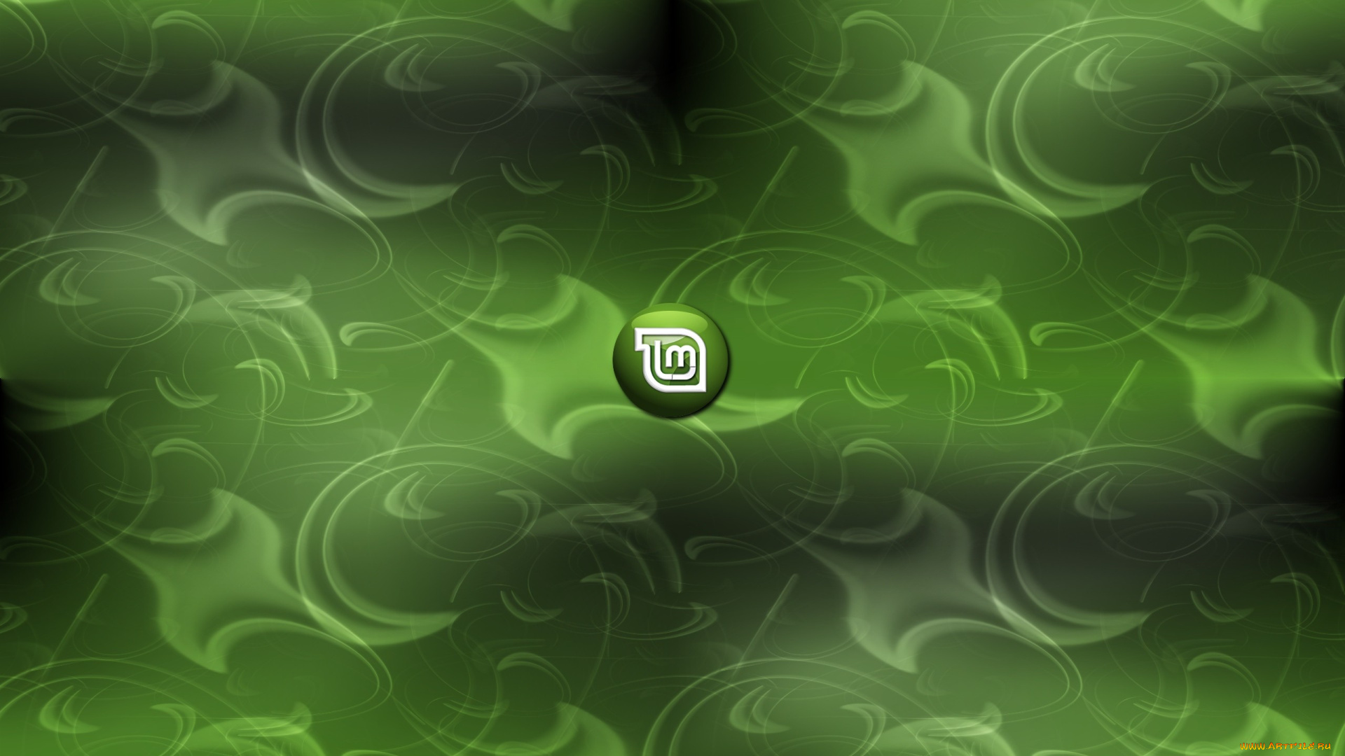 компьютеры, linux, логотип, фон