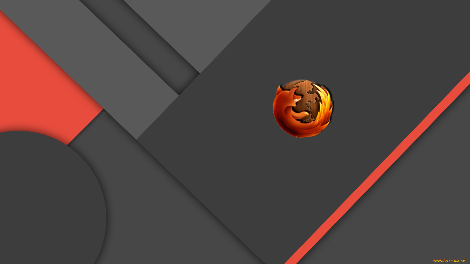 компьютеры, mozilla, firefox, фон, логотип