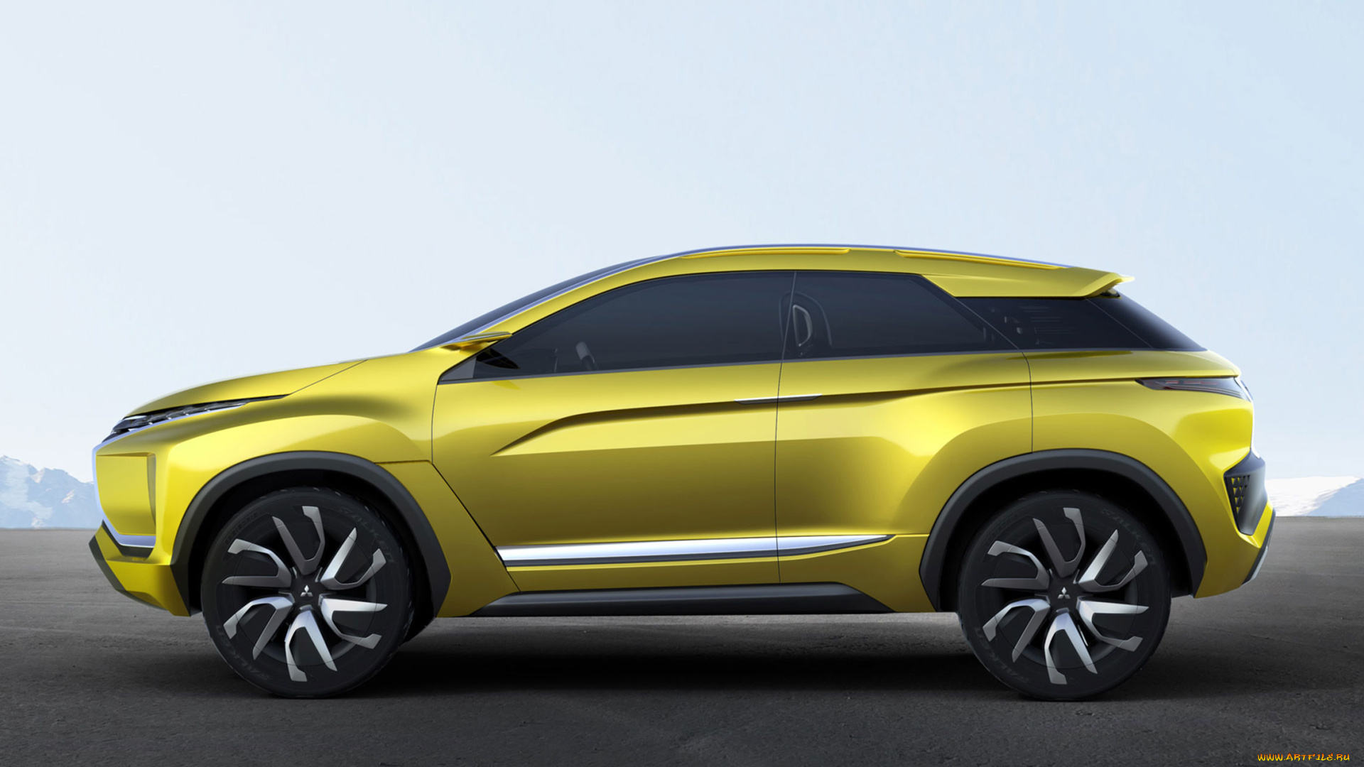 mitsubishi, ex, concept, 2015, автомобили, mitsubishi, concept, ex, crossover, 2015