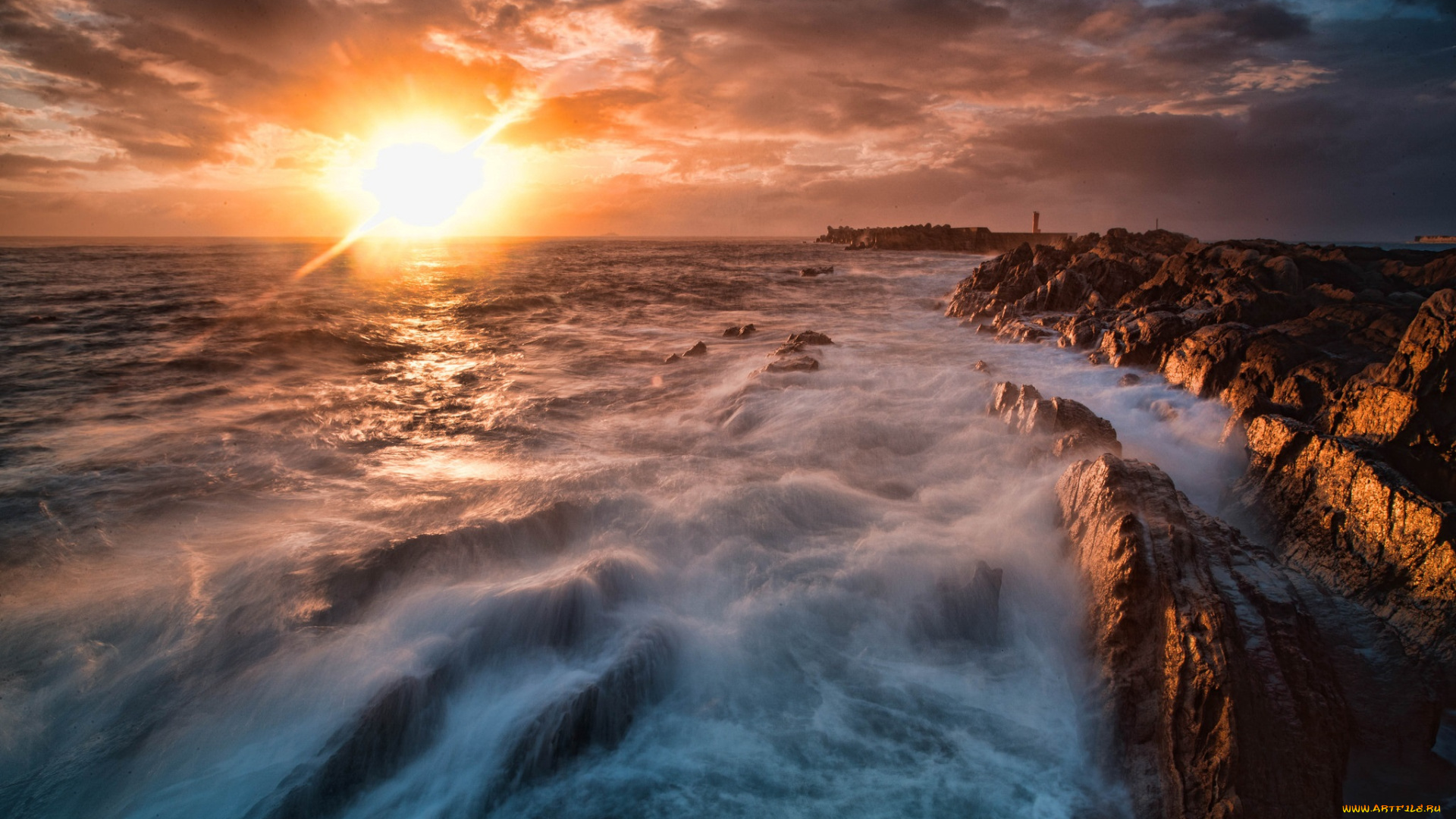 природа, восходы, закаты, рассвет