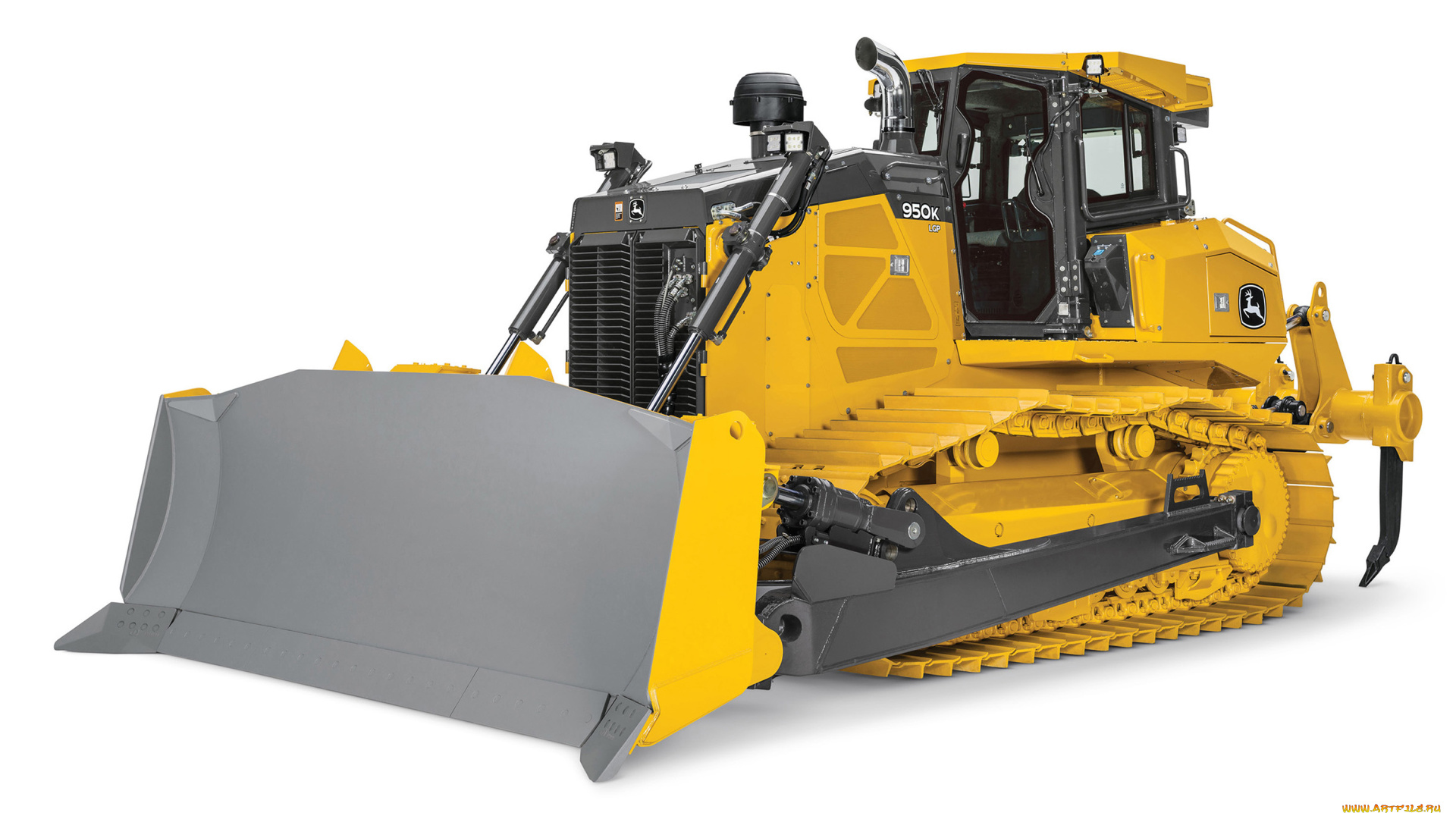 техника, бульдозеры, на, гусенецах, john