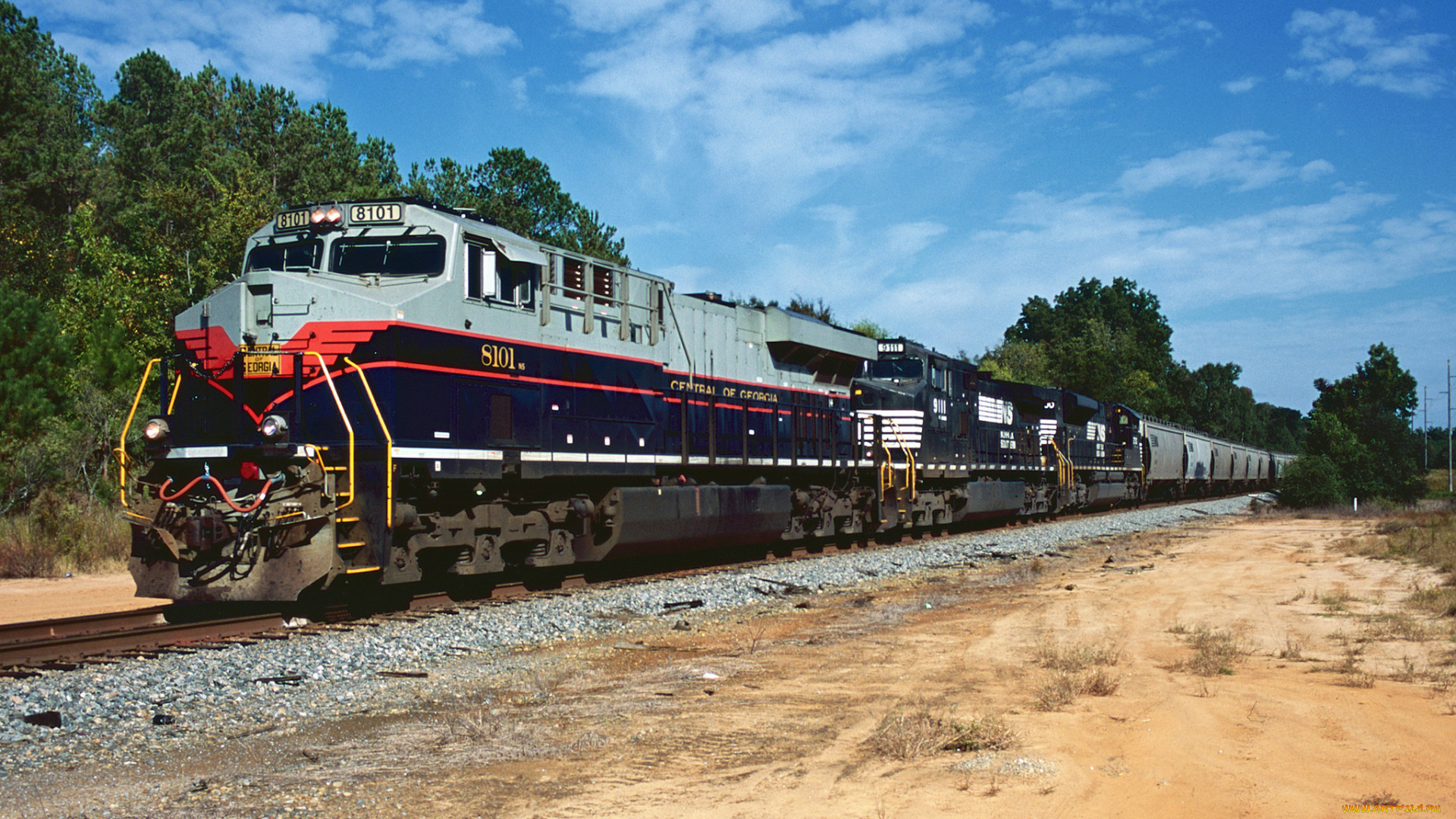 техника, поезда, состав, локомотив