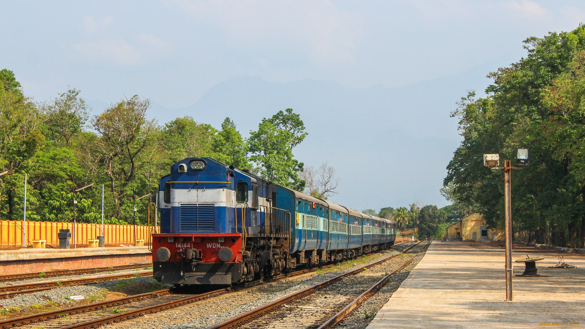 техника, поезда, состав, локомотив