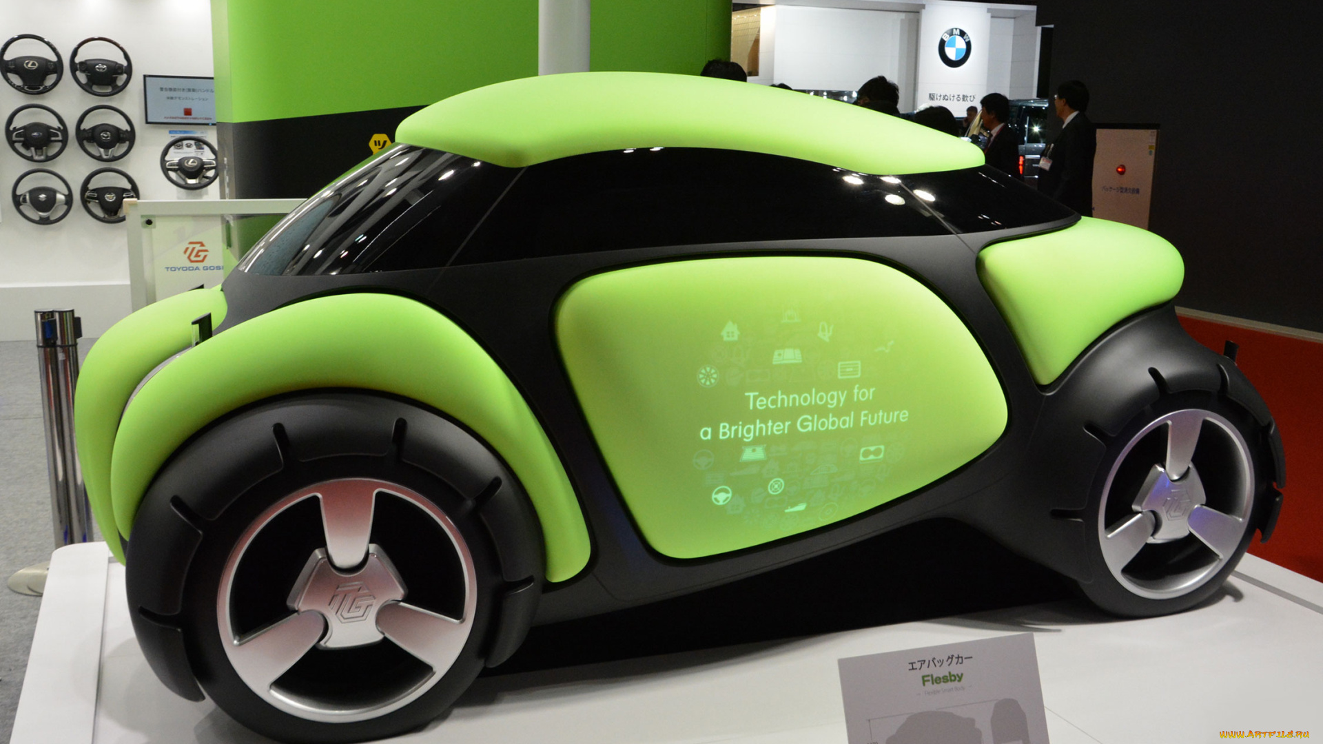 toyoda, gosei, flesby, tms-1, concept, 2015, автомобили, выставки, и, уличные, фото, gosei, toyoda, 2015, concept, tms-1, flesby