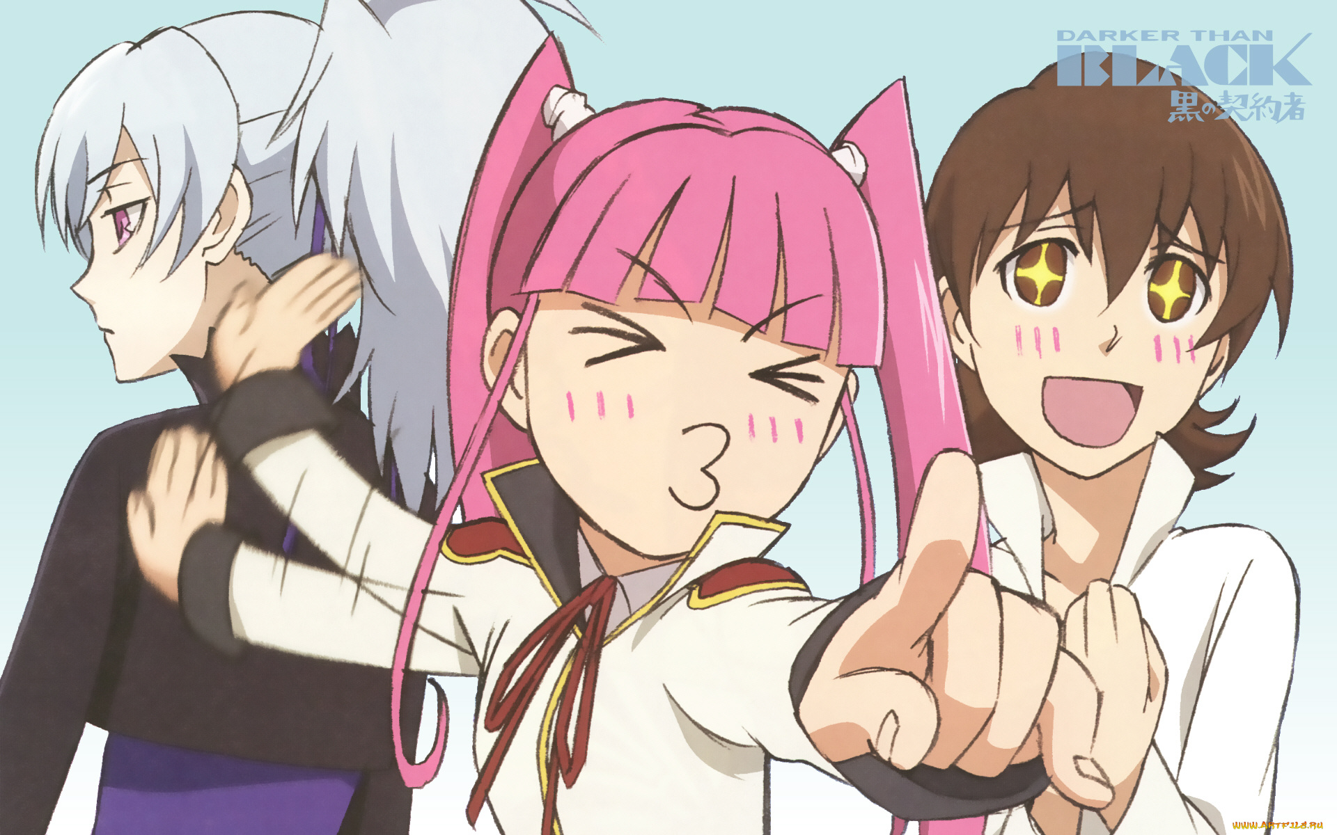 аниме, darker, than, black, персонажи