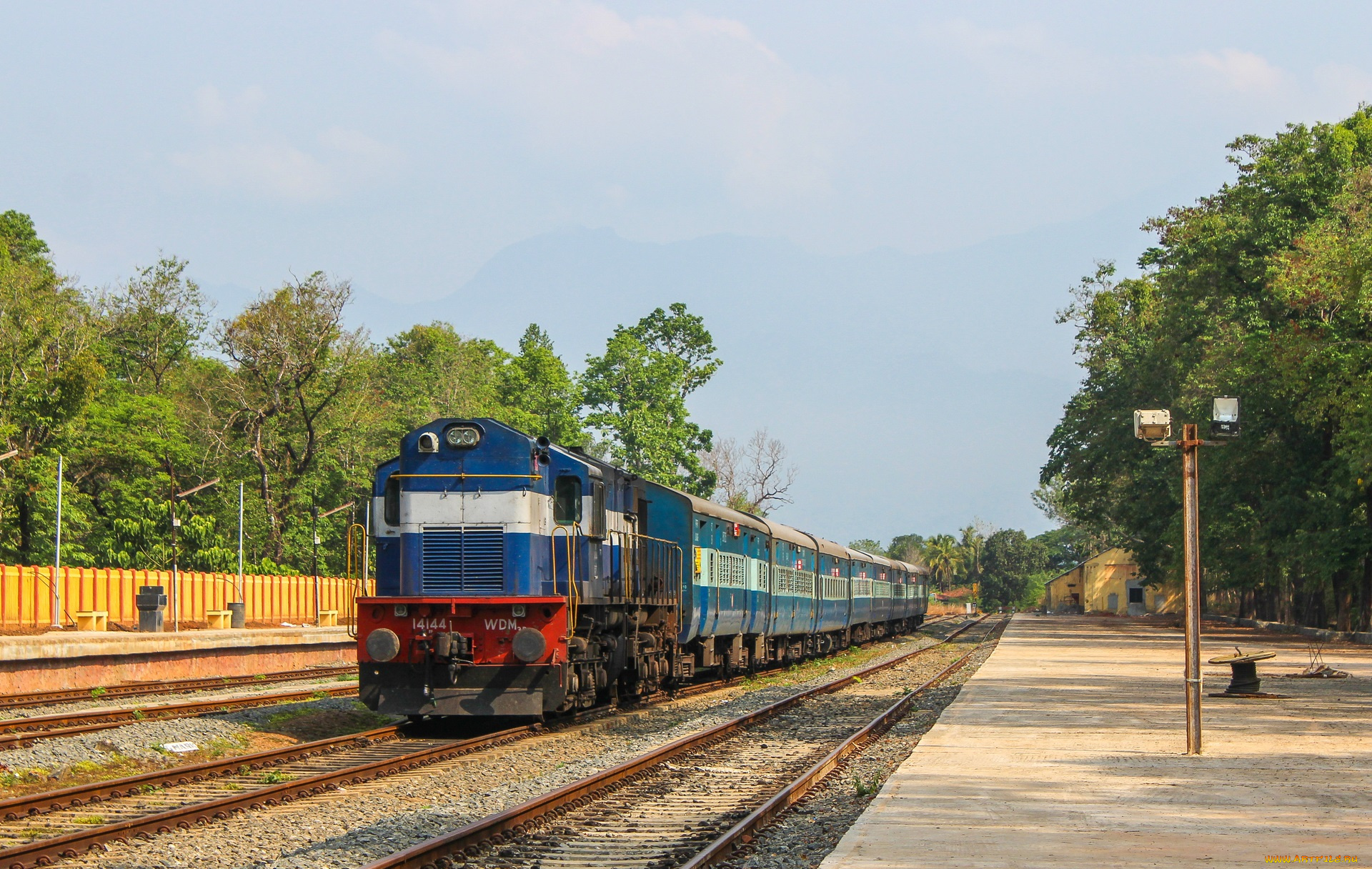 техника, поезда, состав, локомотив