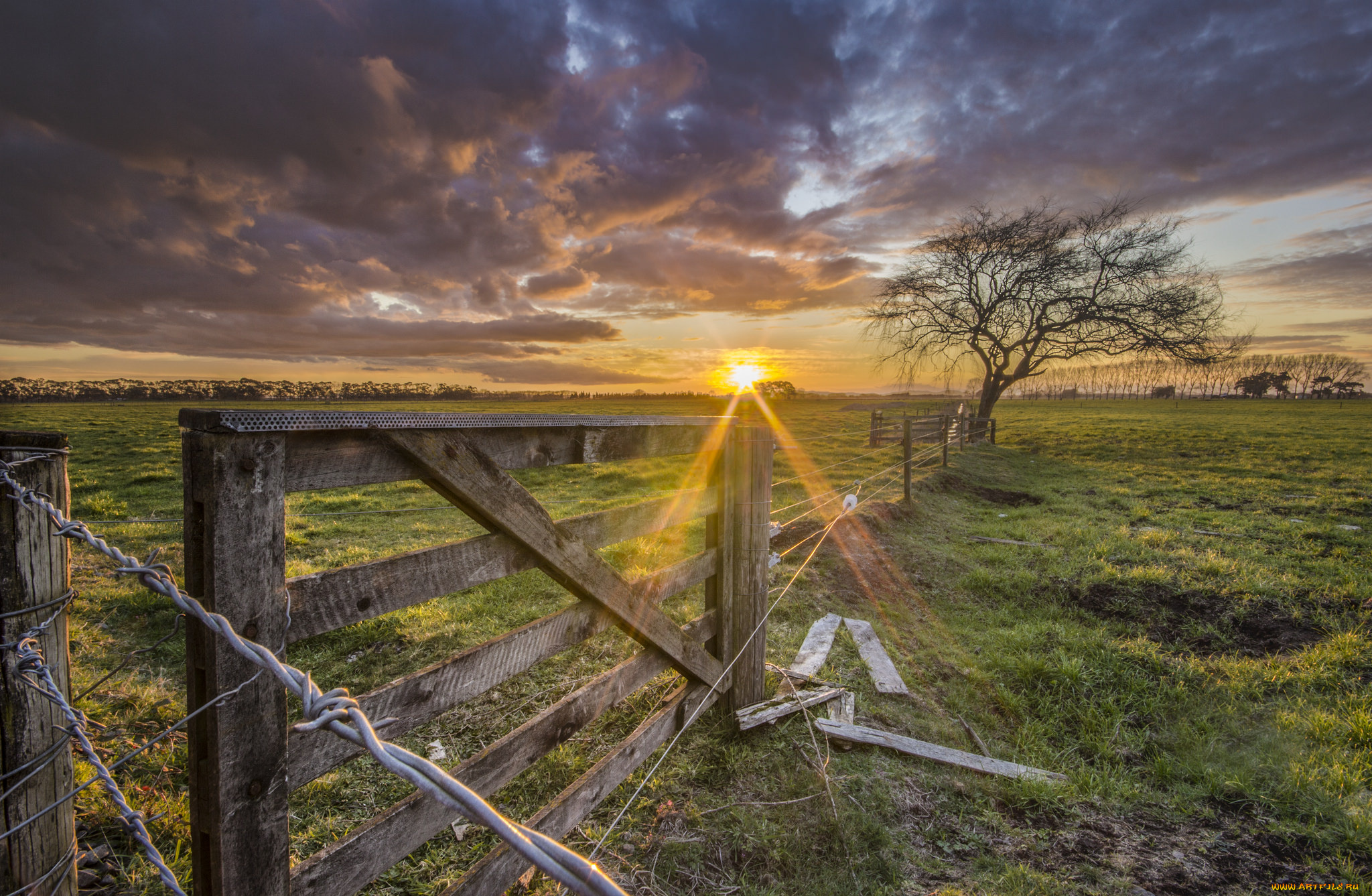 природа, восходы, закаты, рассвет