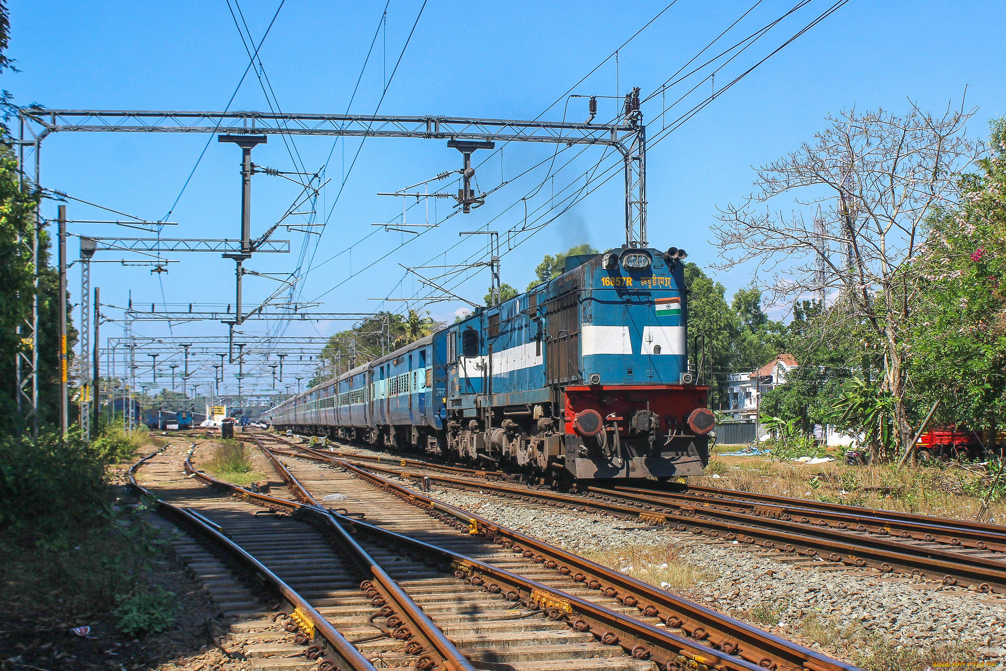 техника, поезда, состав, локомотив