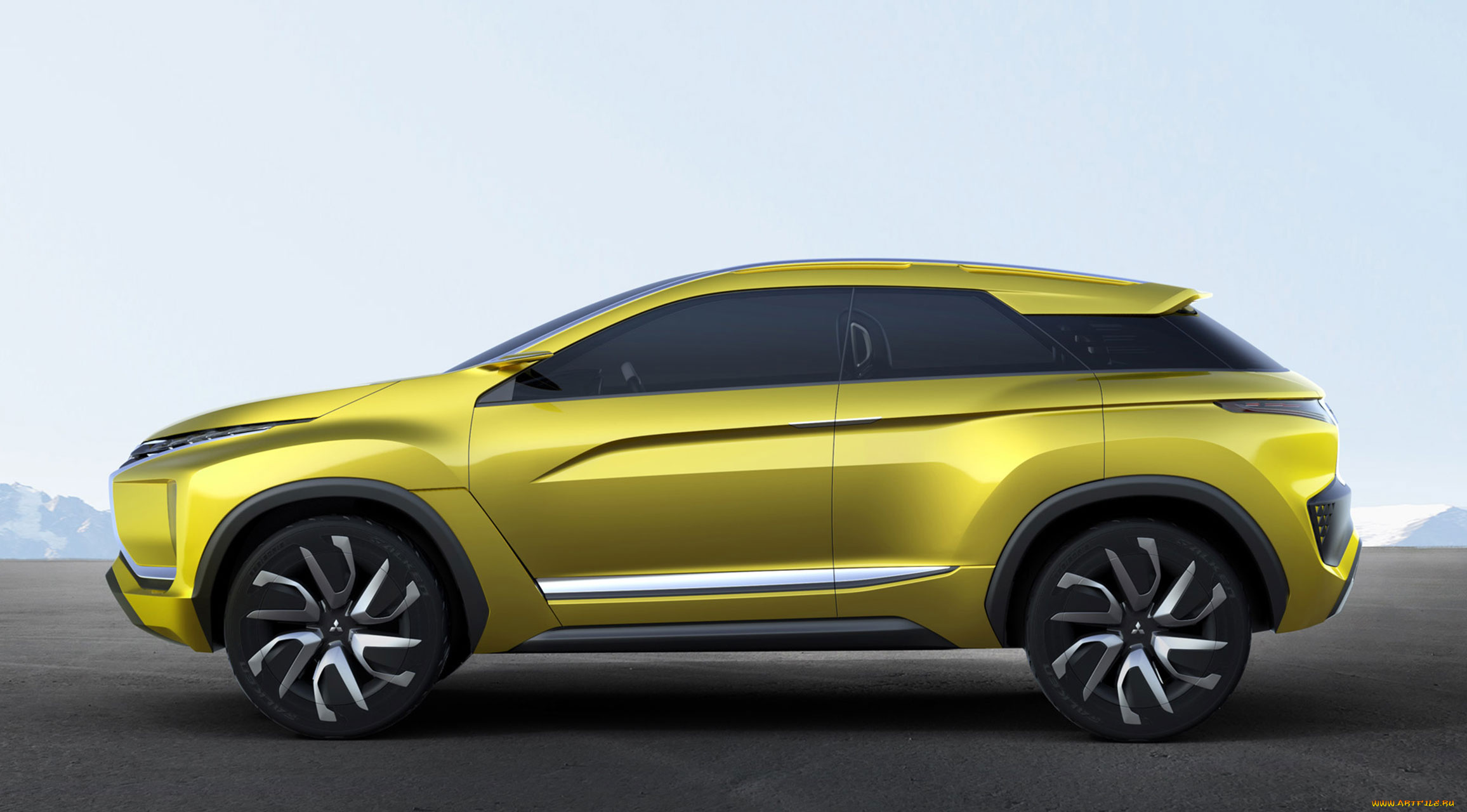 mitsubishi, ex, concept, 2015, автомобили, mitsubishi, concept, ex, crossover, 2015