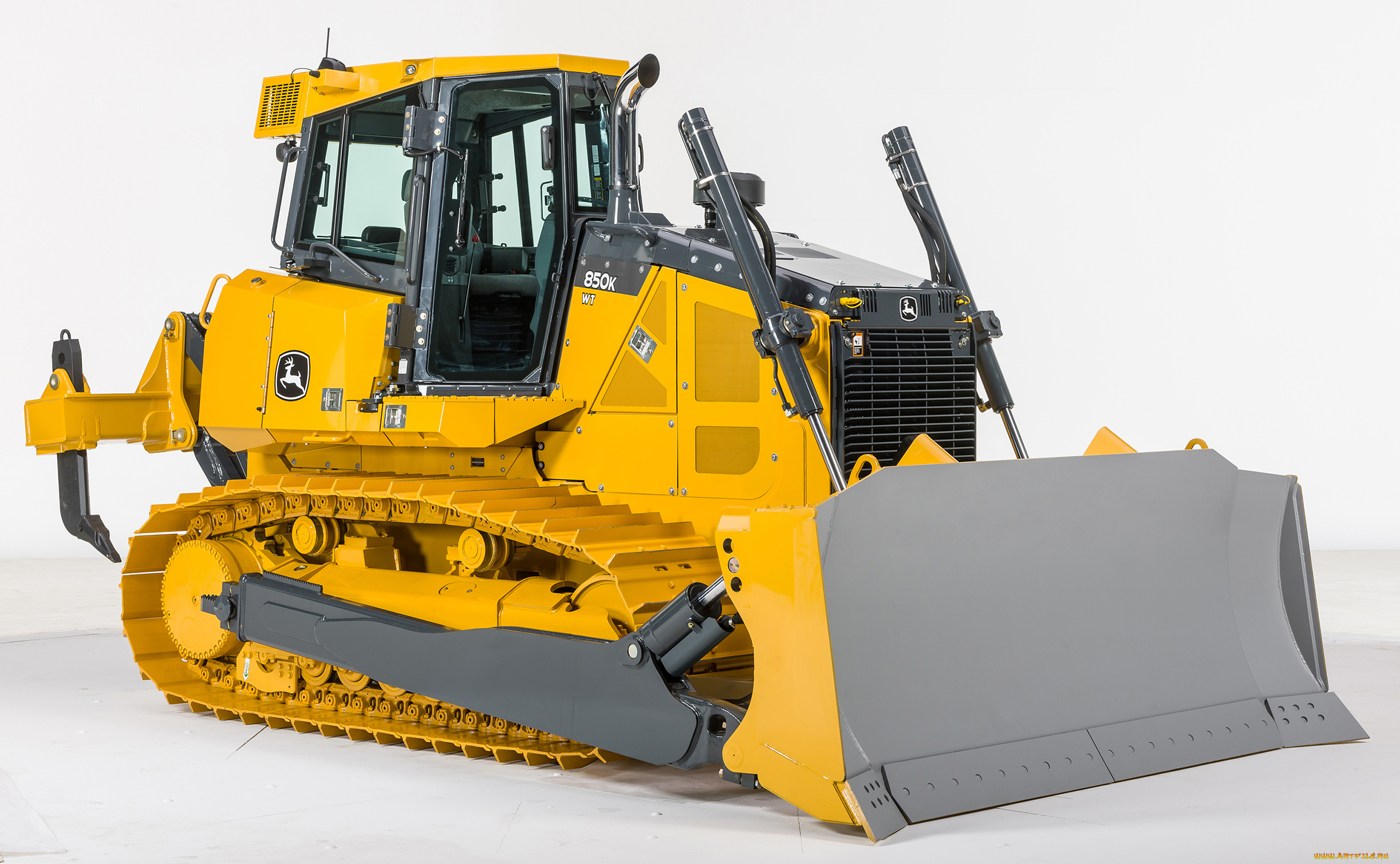 техника, бульдозеры, на, гусенецах, john