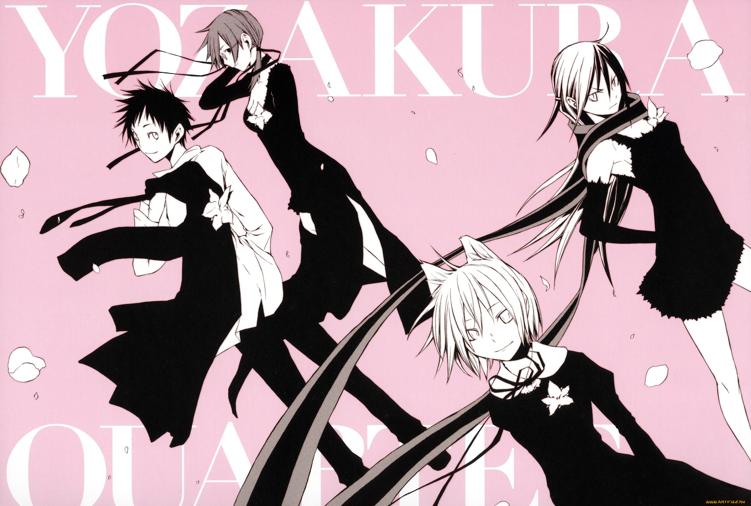 аниме, yozakura, quartet, yozakura, quarte