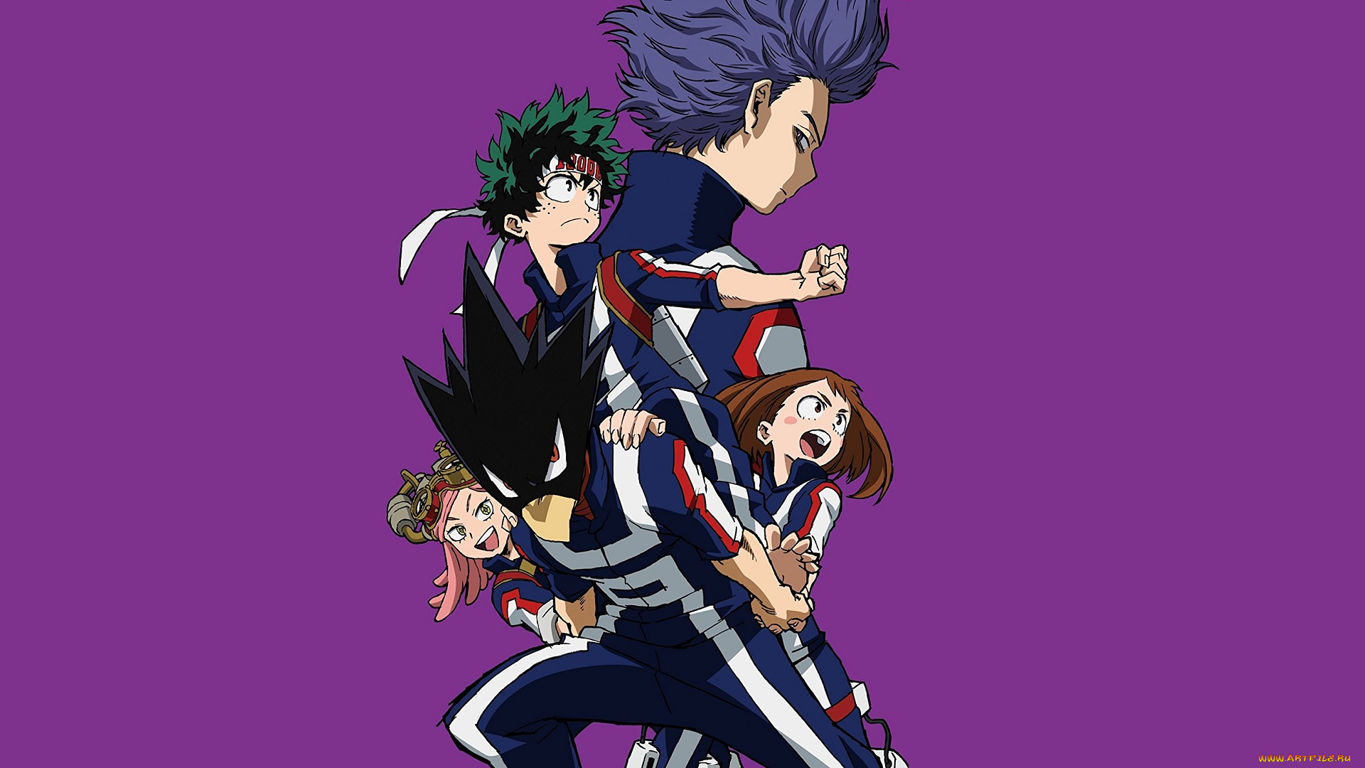 аниме, boku, no, hero, academia, моя, геройская, академия