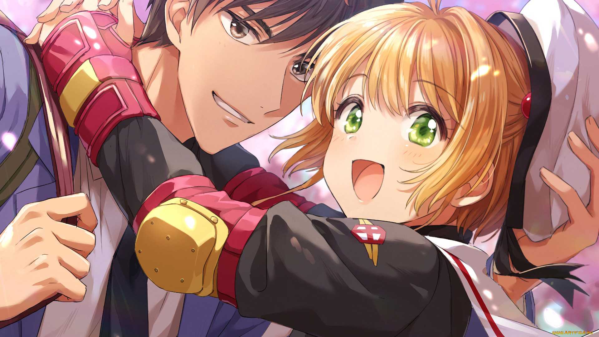 аниме, card, captor, sakura, двое