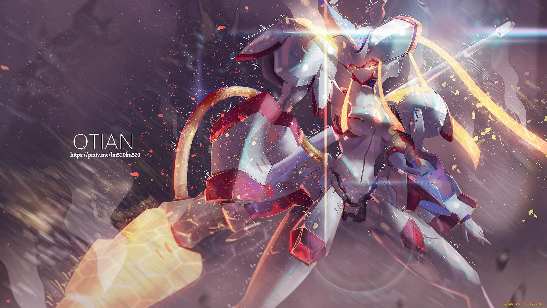 аниме, darling, in, the, frankxx, робот