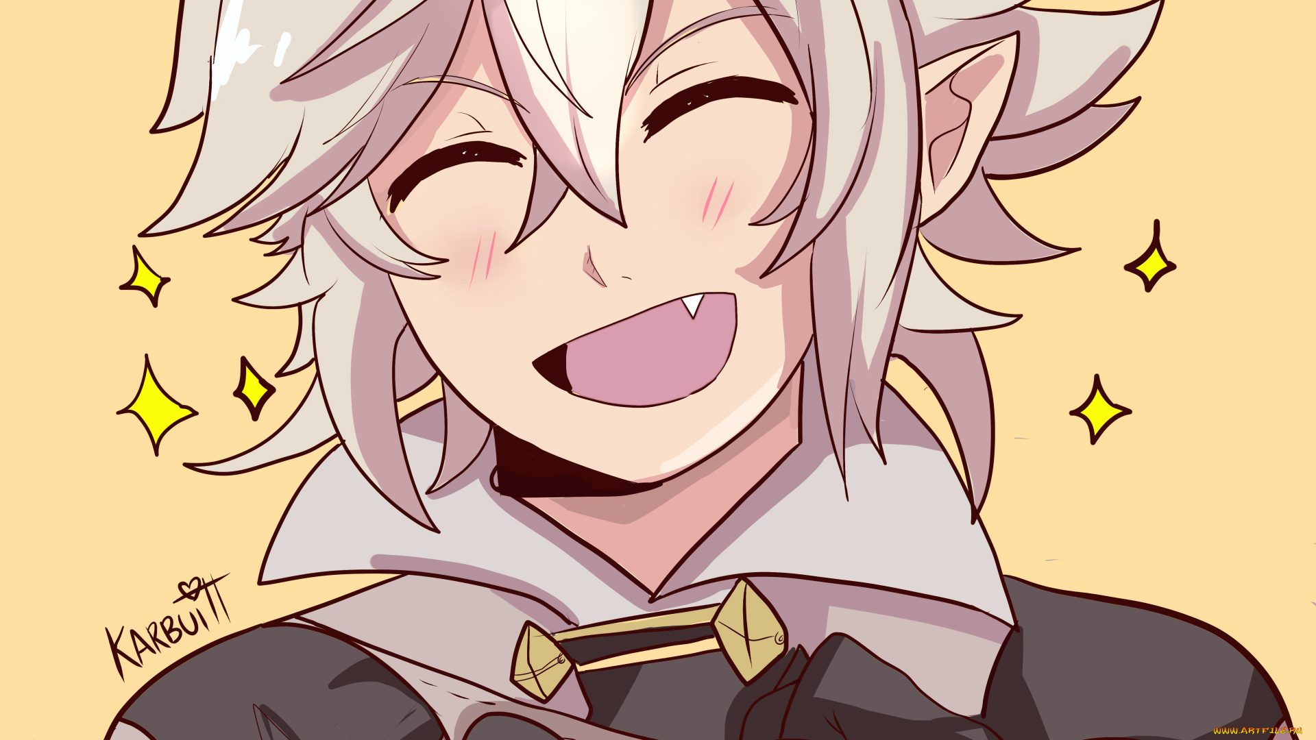 аниме, unknown, , другое, , улыбка