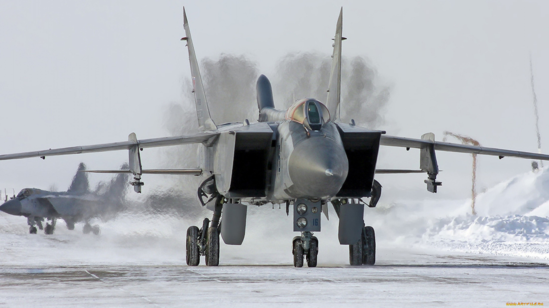 миг, 31, авиация, боевые, самолёты, гуревич, истребитель, аэродром, миг, 31, микоян