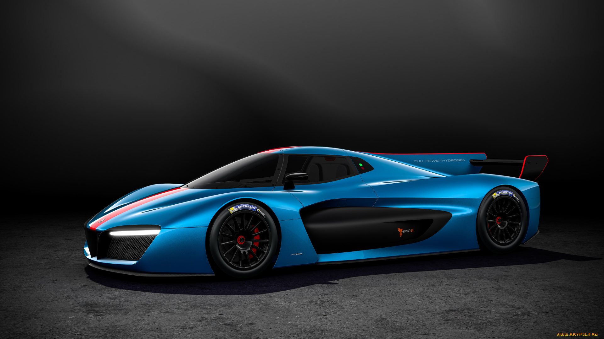pininfarina, h2, speed, 2018, автомобили, pininfarina, speed, h2, синий, 2018, суперкар