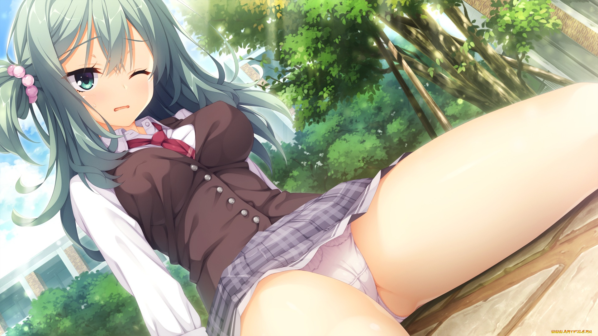 riddle, joker, аниме, unknown, , другое, , девушка, взгляд, фон