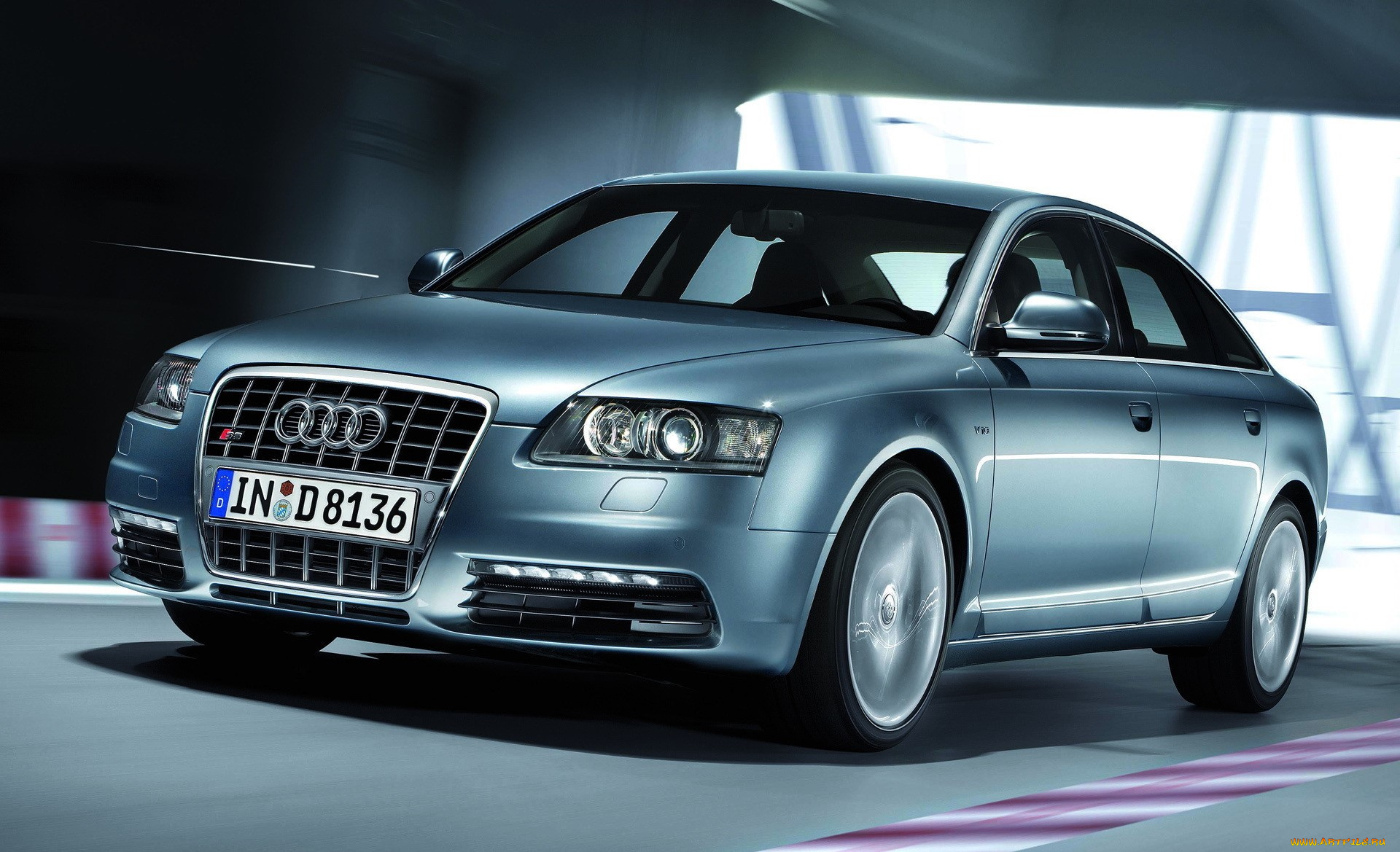 автомобили, audi, ауди, серебристый, скорость