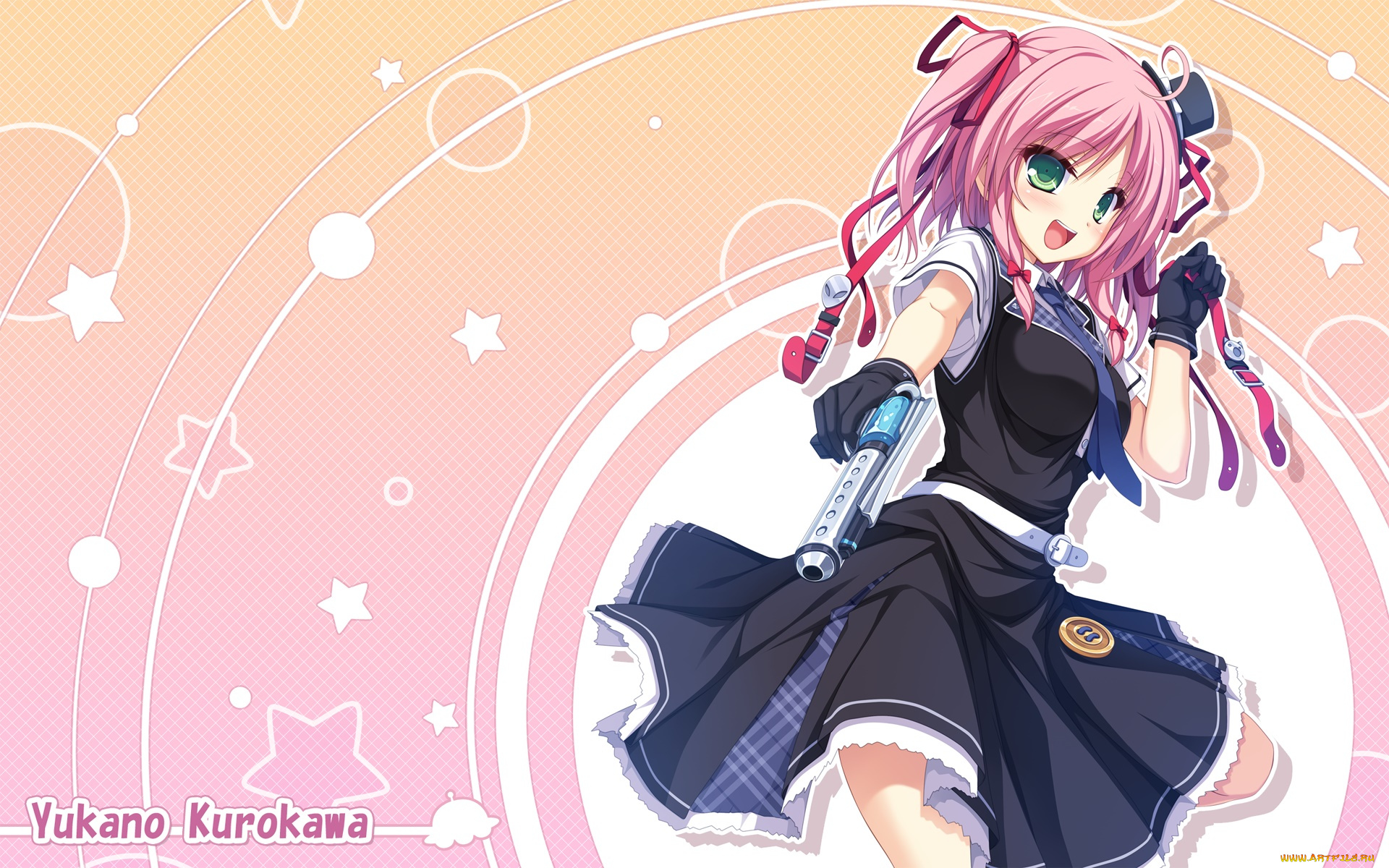 , girls, in, black, аниме, unknown, , другое, , фон, взгляд, девушка