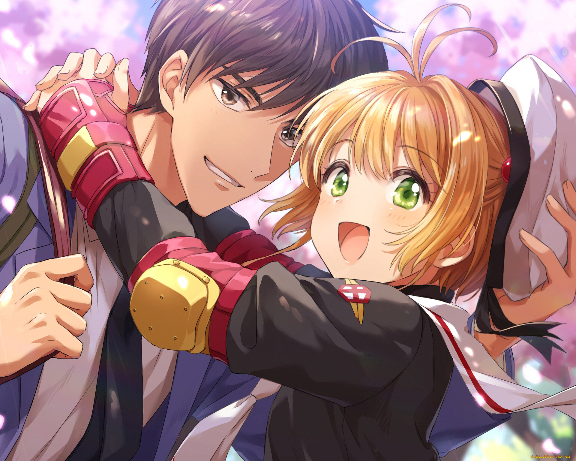 аниме, card, captor, sakura, двое