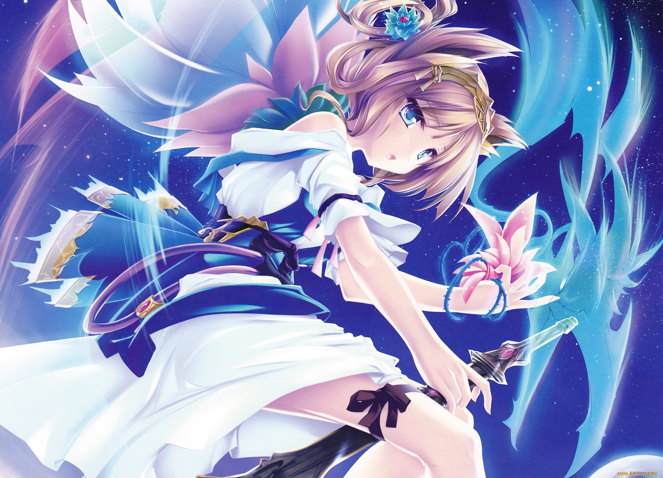 аниме, оружие, , техника, , технологии, фон, взгляд, девушка