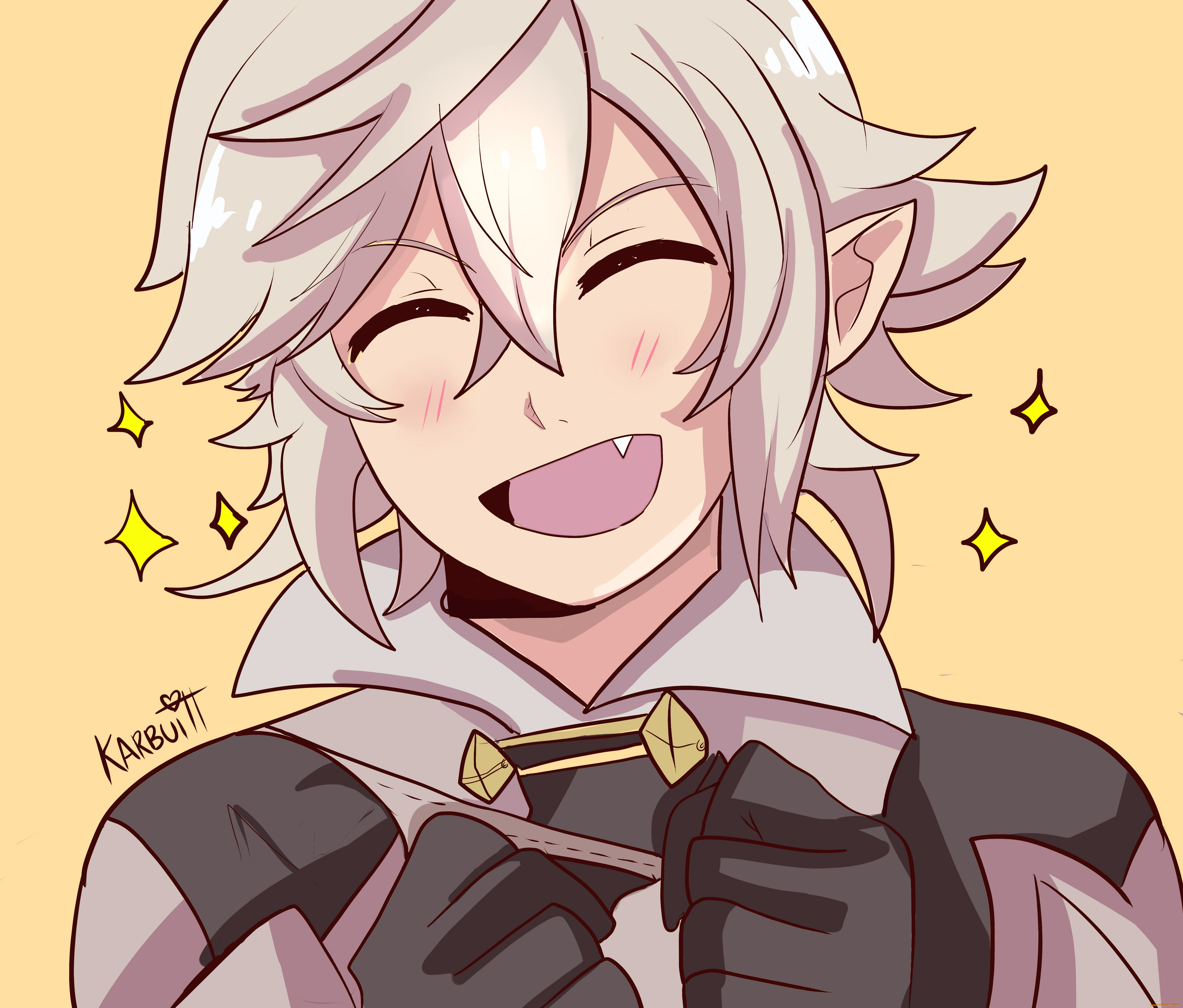 аниме, unknown, , другое, , улыбка