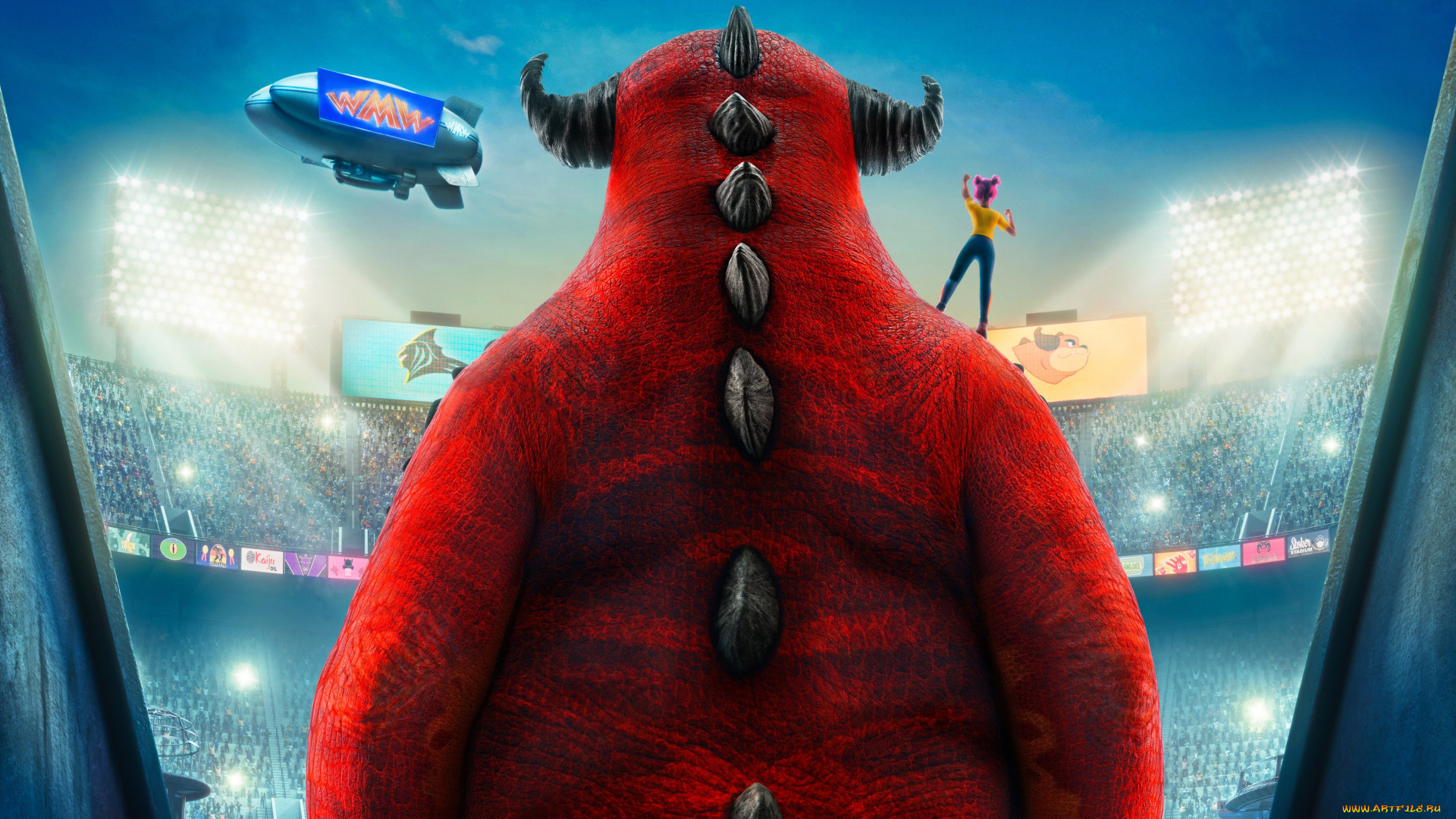 мультфильмы, rumble, лига, монстров