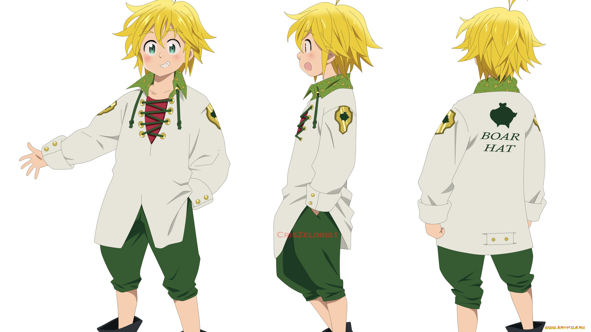 аниме, nanatsu, no, taizai, семь, смертных, грехов