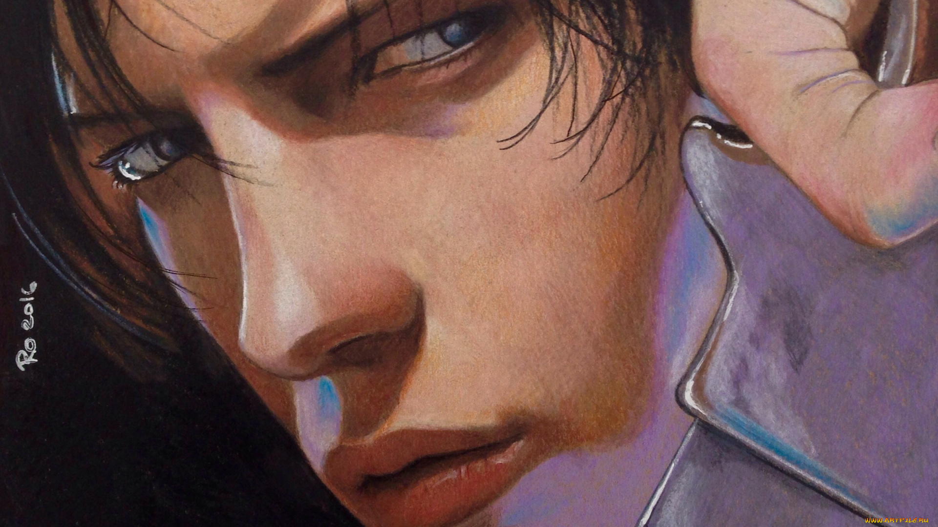 аниме, shingeki, no, kyojin, атака, титанов