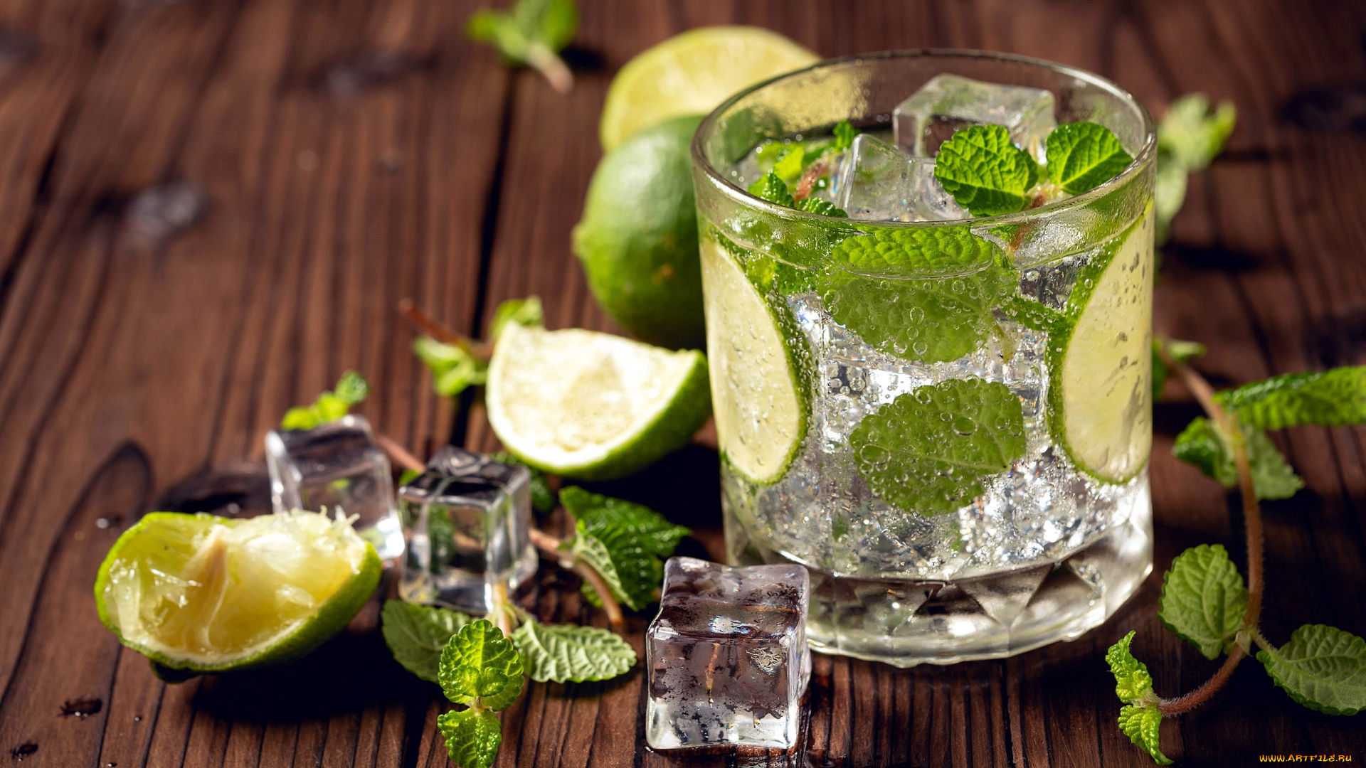 еда, напитки, , коктейль, коктейль, мята, лед, лайм