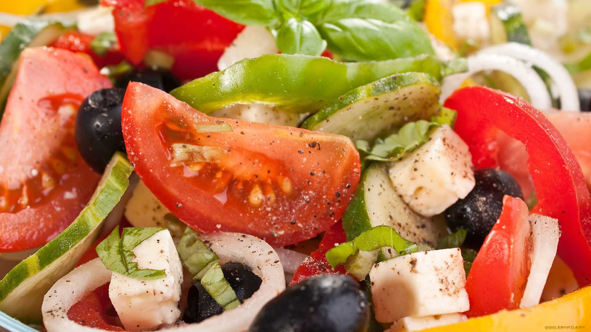 еда, салаты, , закуски, греческая, кухня, салат