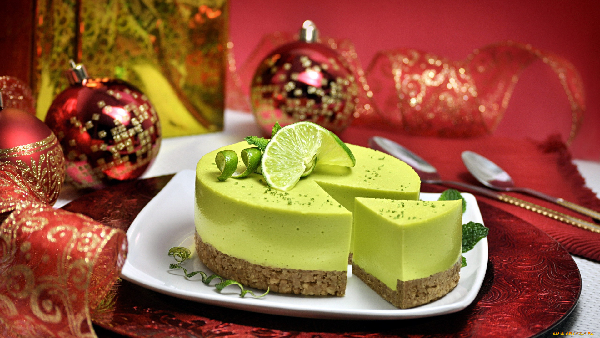еда, торты, лайм, торт, чизкейк