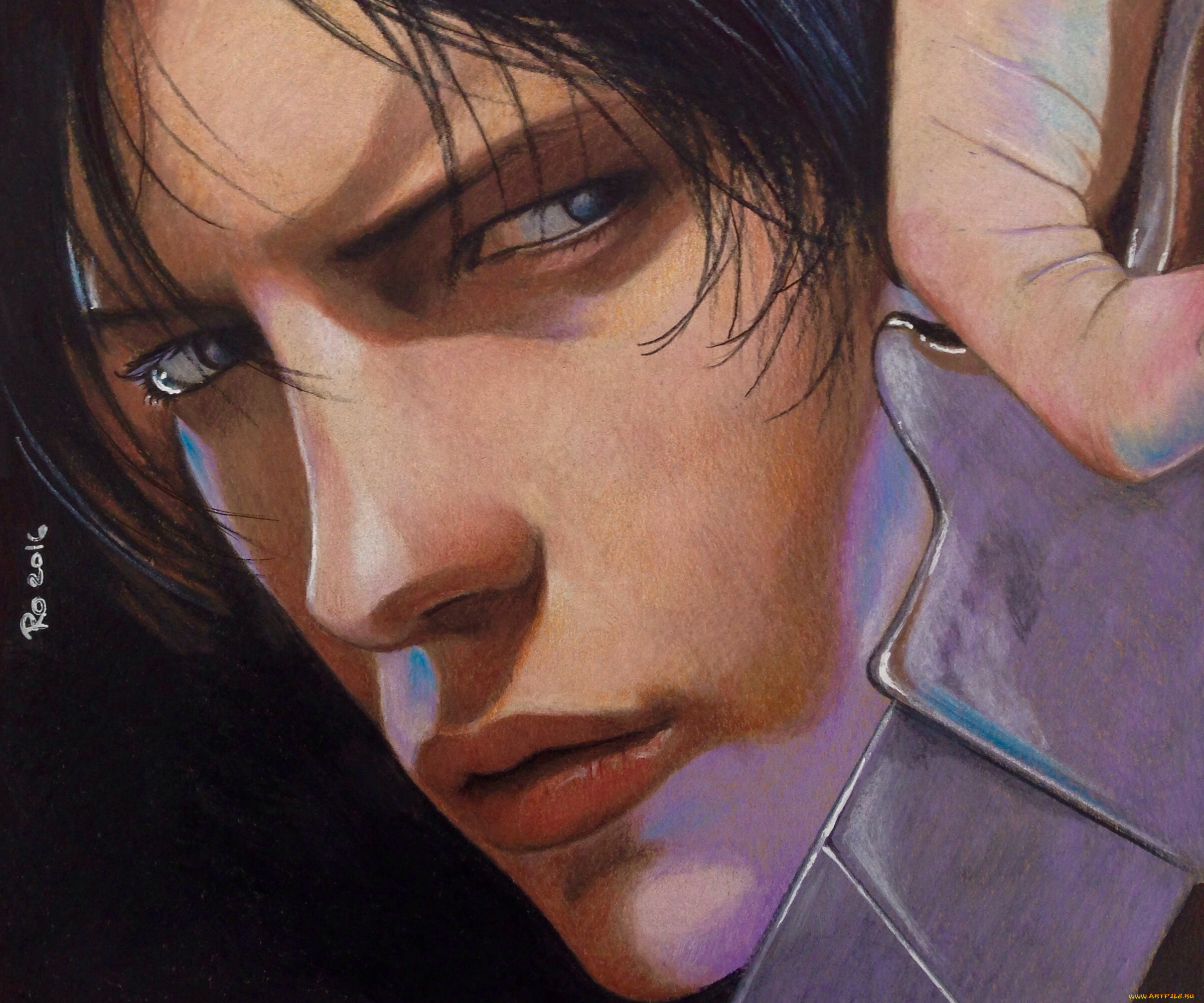 аниме, shingeki, no, kyojin, атака, титанов